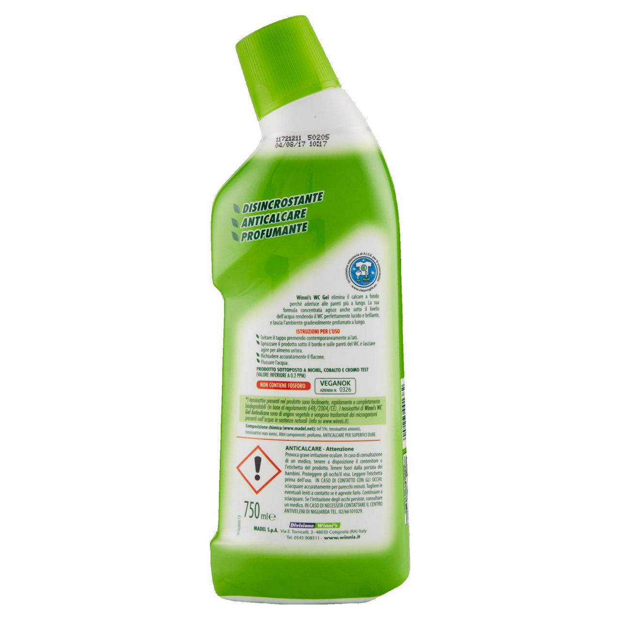 Detergente superfici winni's wc gel ml 750 - Immagine 21