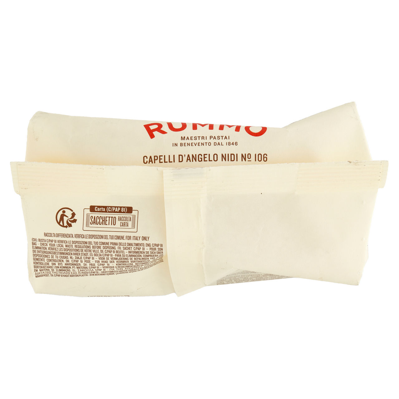 Capelli d'angelo nidi n° 106 rummo lenta lavorazione vassoio g 500 - Immagine 51