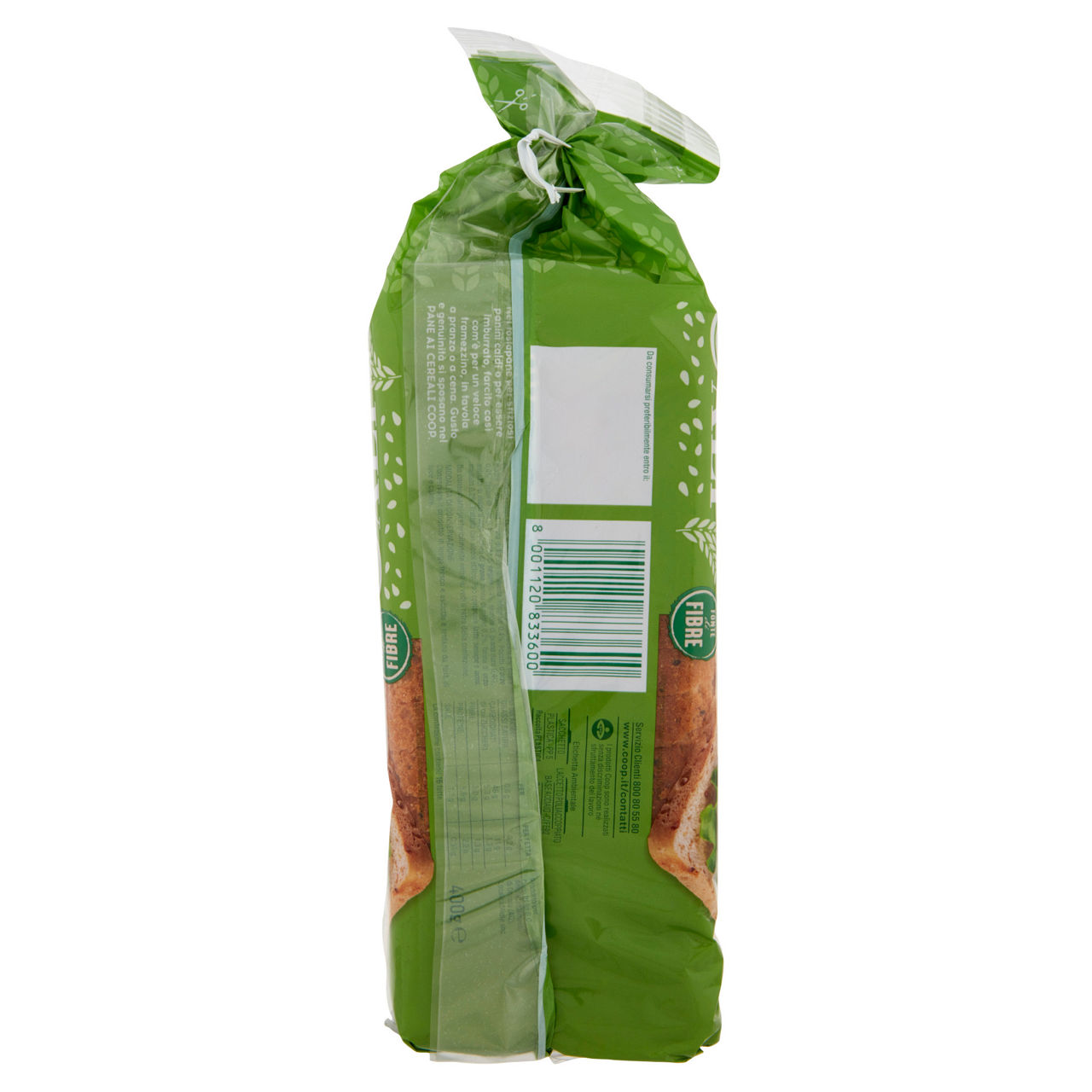 Pane 8 cereali a fette 400 gr - Immagine 71