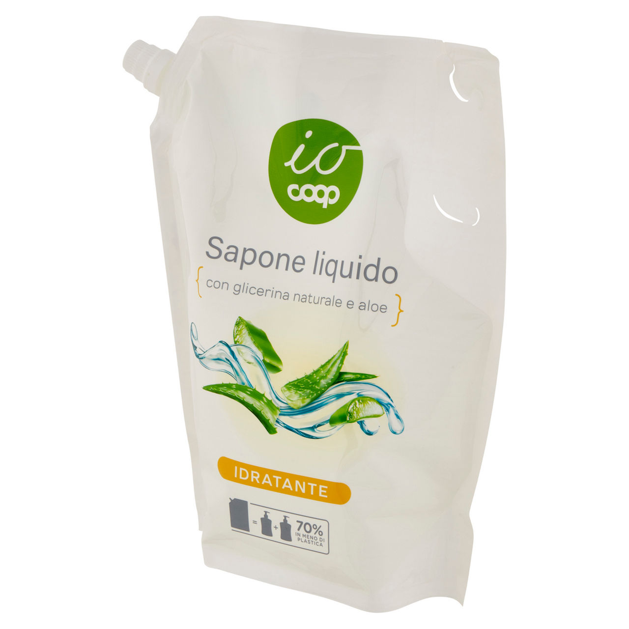 Ricarica sapone liquido io coop idratante l 1 - Immagine 21