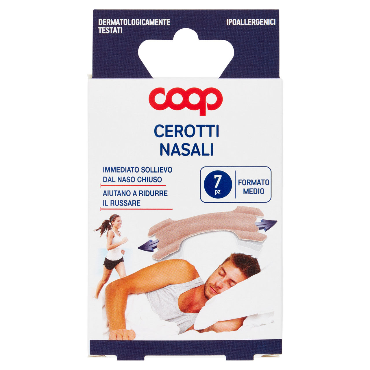Cerotti nasali coop formato medio scatola pz 7 - Immagine 01