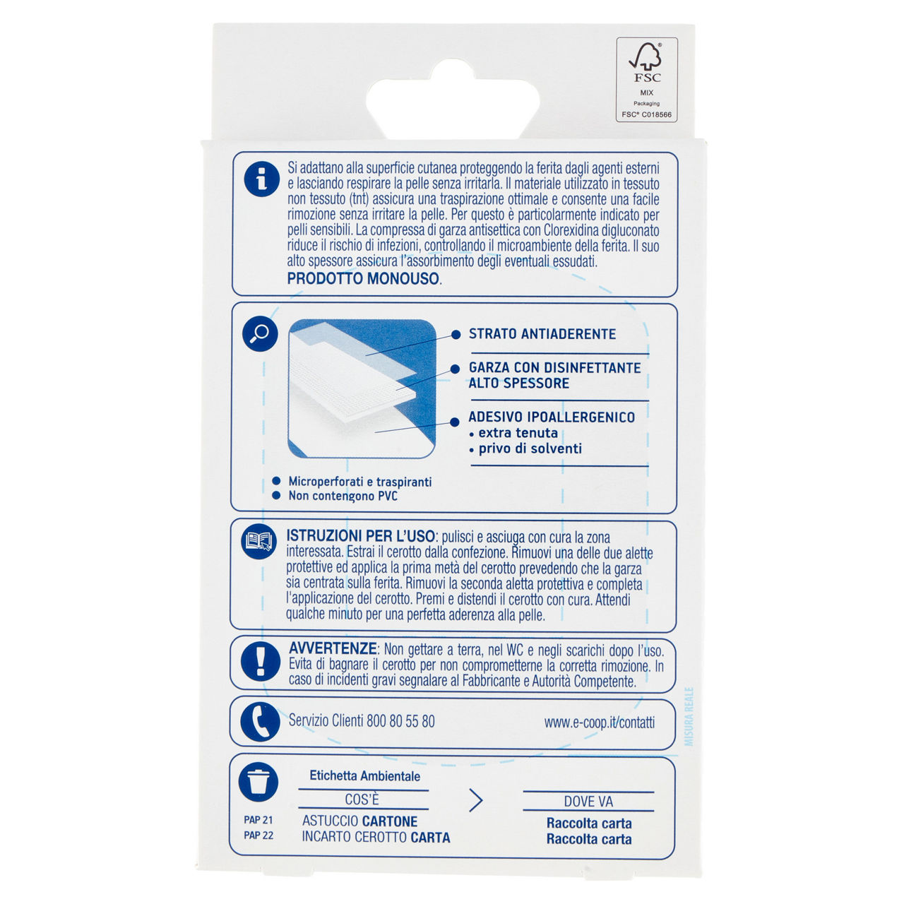 Medicazioni adesive coop tnt delicate 4 pz - Immagine 41