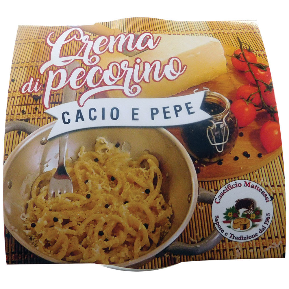 Crema di pecorino cacio e pepe 250 gr - Immagine 01