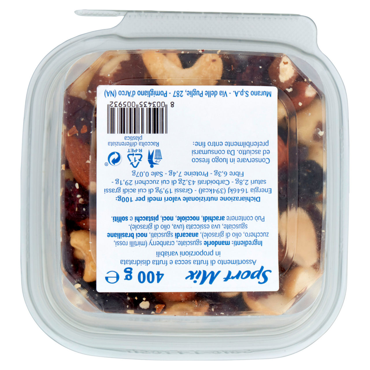 Mix sport di frutta secca e disidratata 400 gr - Immagine 31