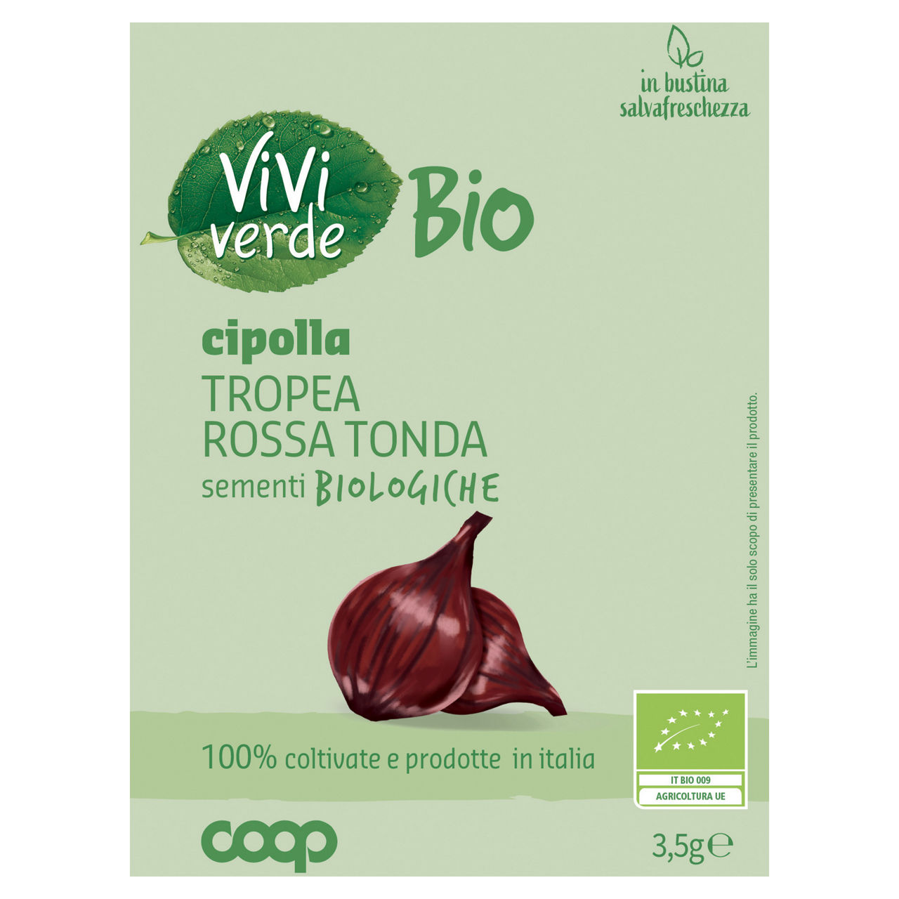Sementi cipolla Tropea rossa tonda bio 3,5 gr
