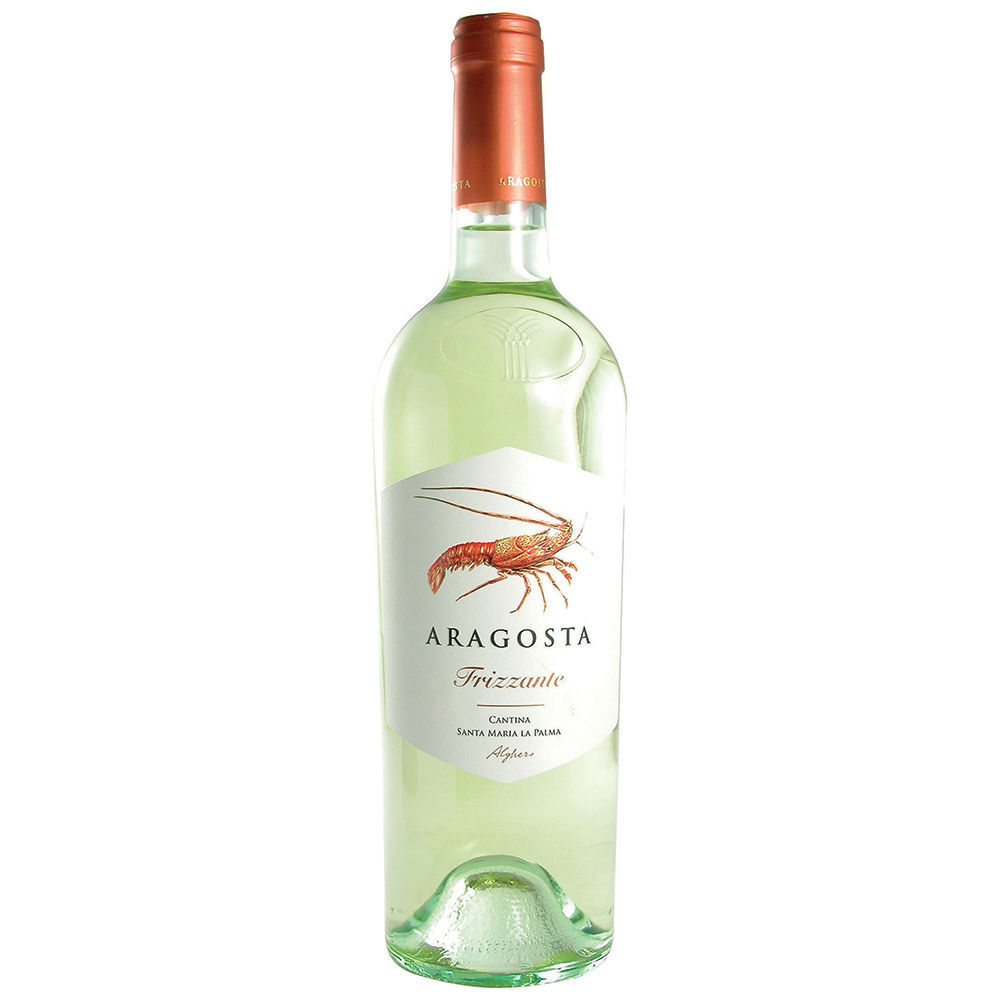 Vino bianco frizzante Aragosta Alghero IGT 750 ml
