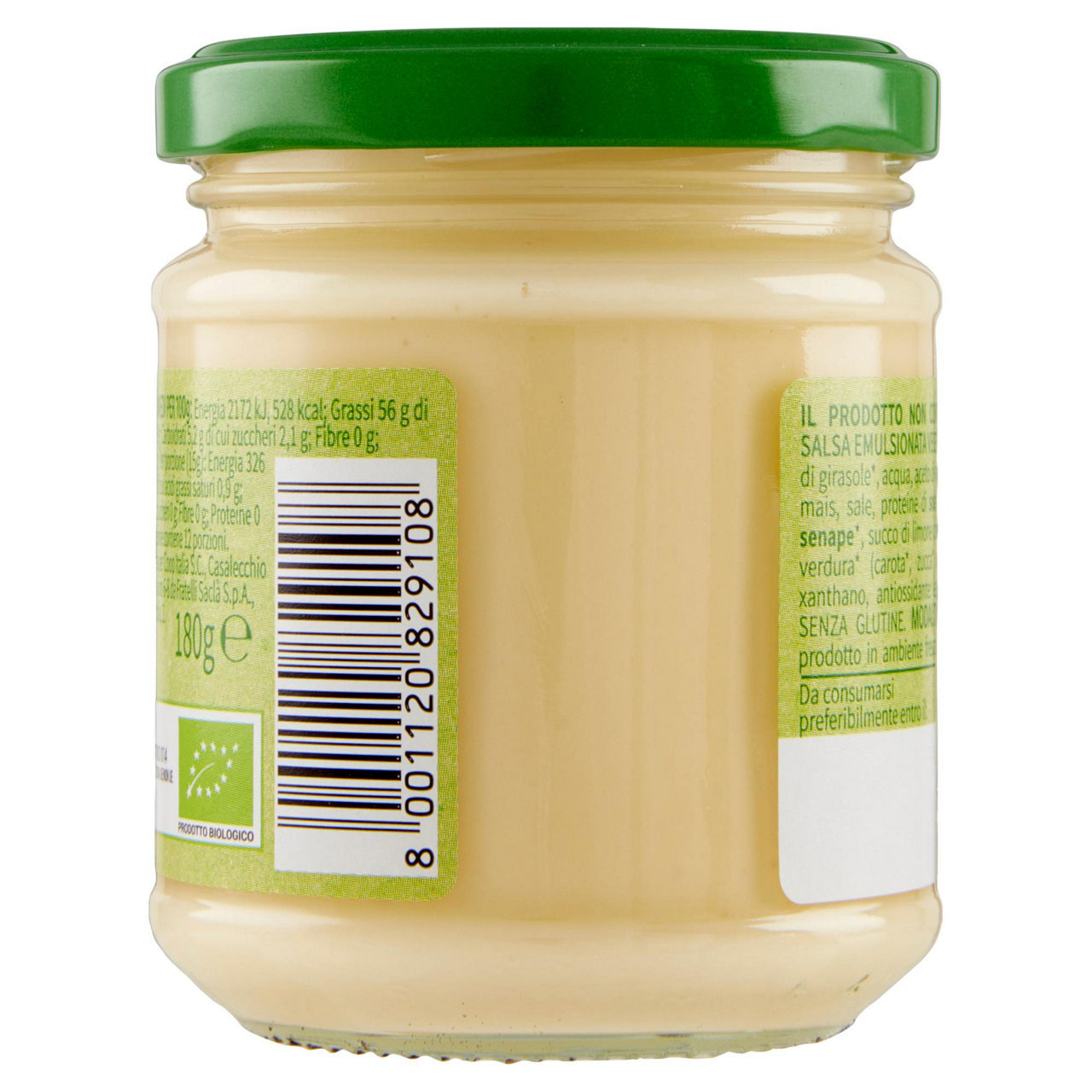 Maionese senza uova biologica vivi verde 180 g - Immagine 21