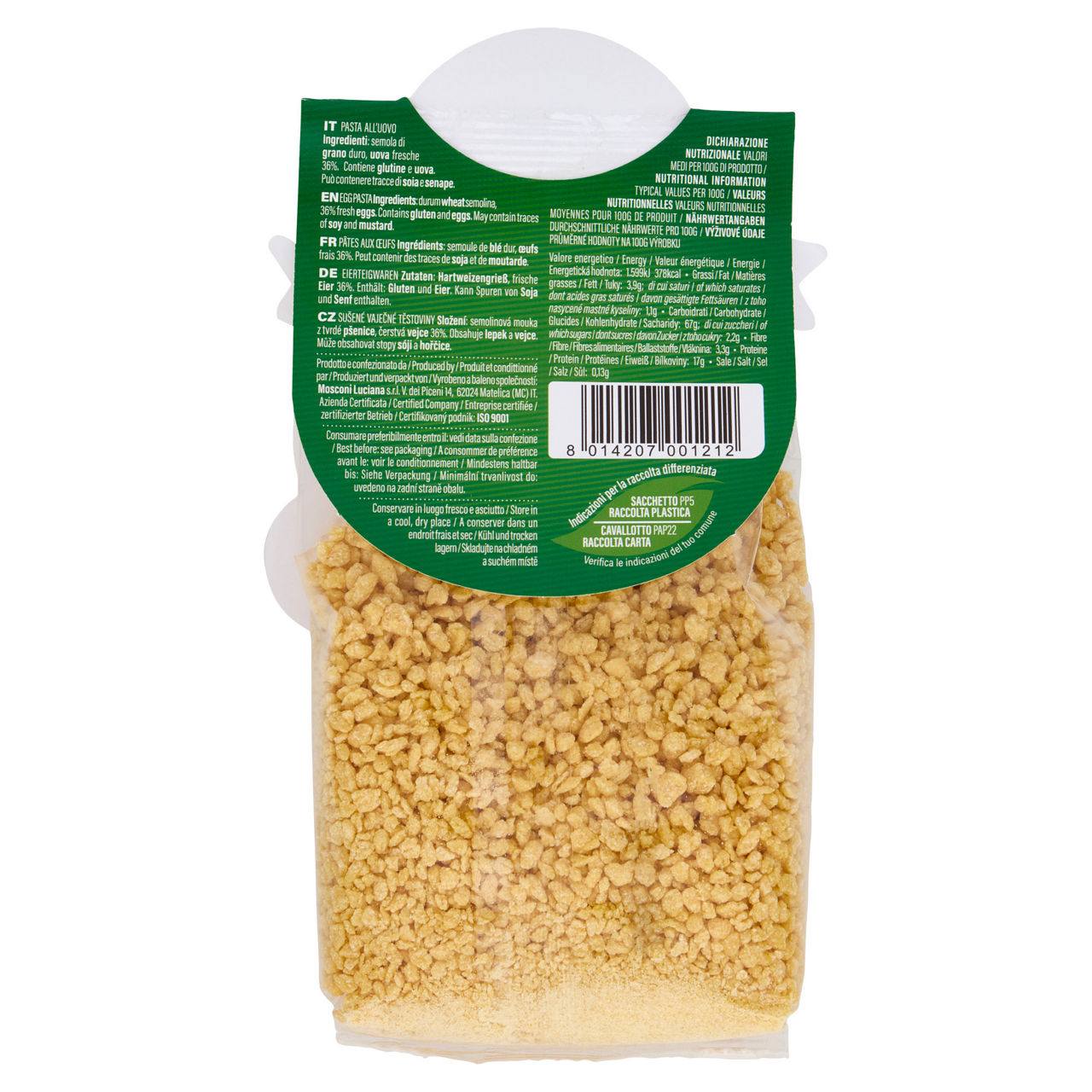Grattoni pasta all'uovo 250 gr - Immagine 11