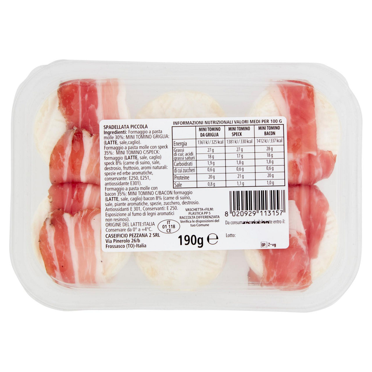 Tomini per griglia 190 gr - Immagine 31