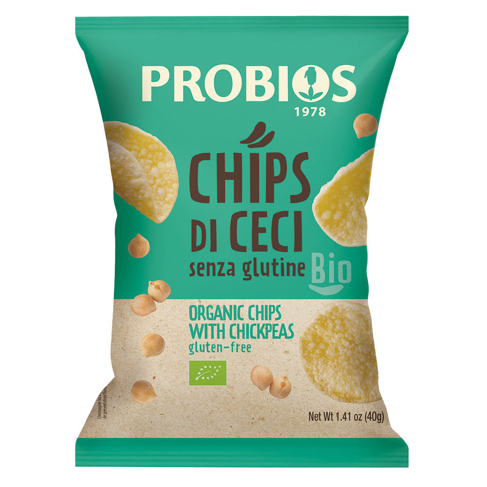 Chips di ceci senza glutine bio 40 gr