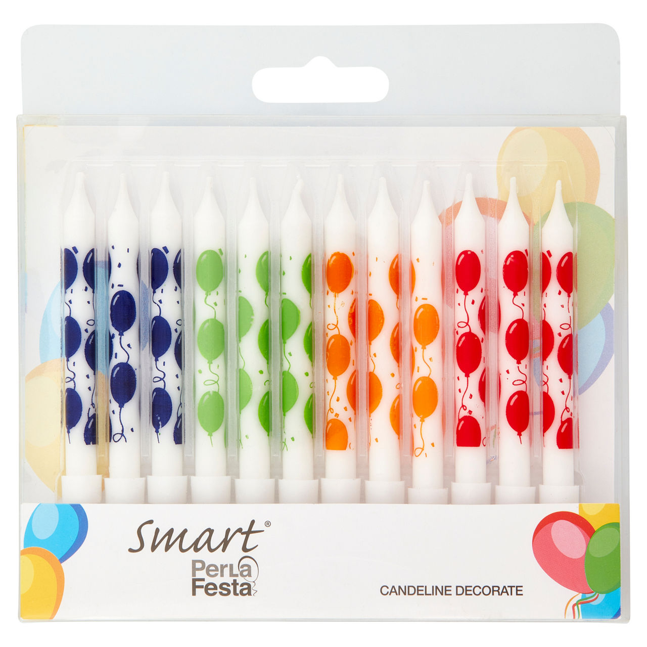 Candele perlafesta pz 12 - Immagine 01