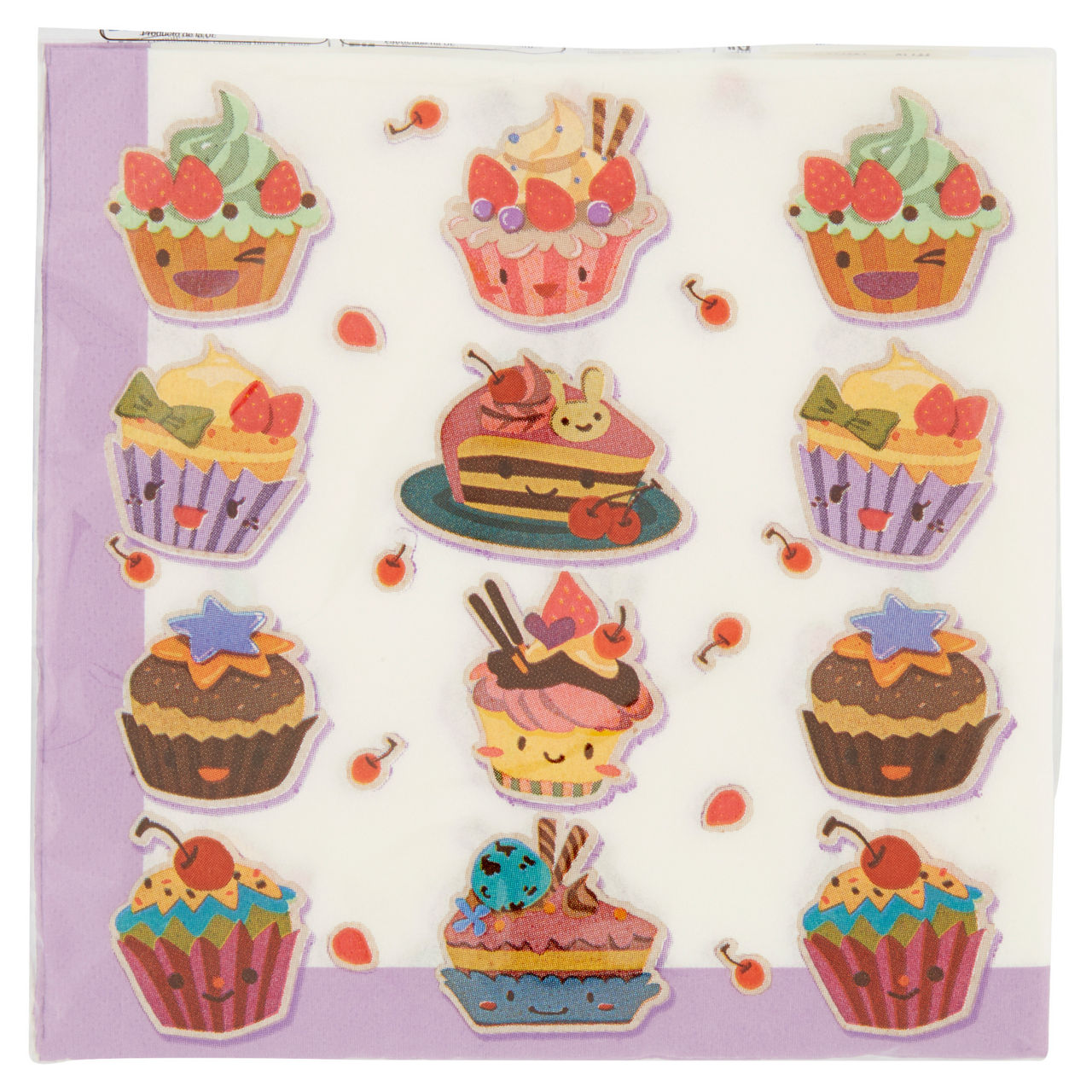 Tovaglioli sweet 2v 33x33 cm perlafesta pz 20 - Immagine 01