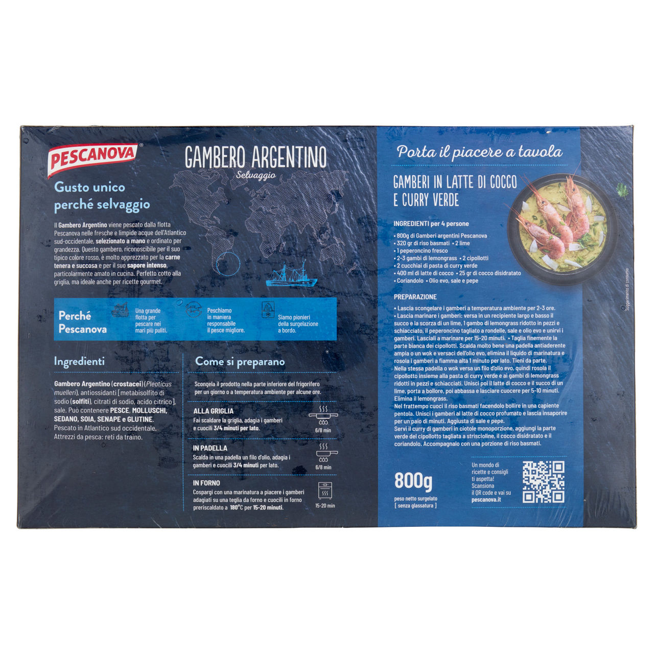 Gamberi Argentini selvatici surgelati 800 gr - Immagine 41