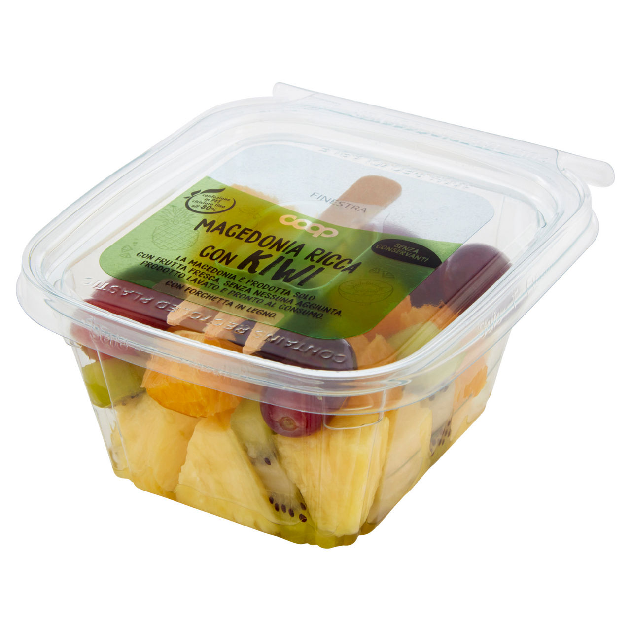 Macedonia ricca con kiwi 250 gr - Immagine 201