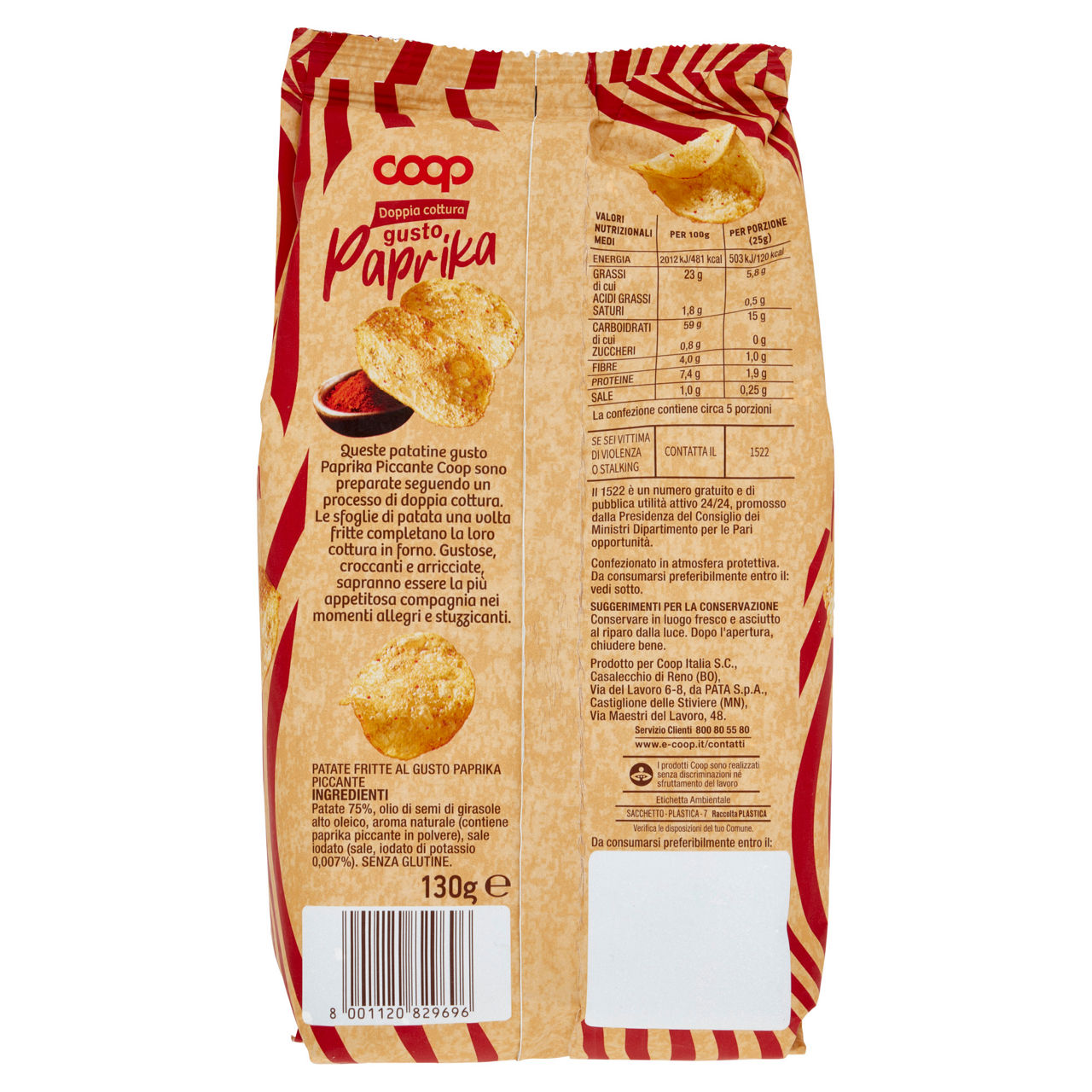 Patatine croccanti alla paprika 130 gr - Immagine 31