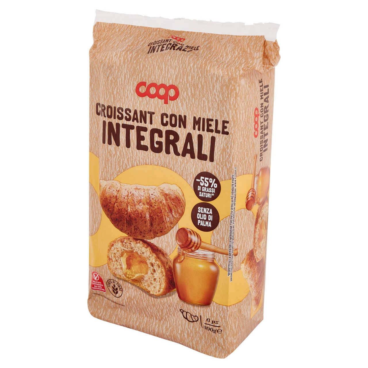 Croissant integrali al miele 6 pz 300 gr - Immagine 51