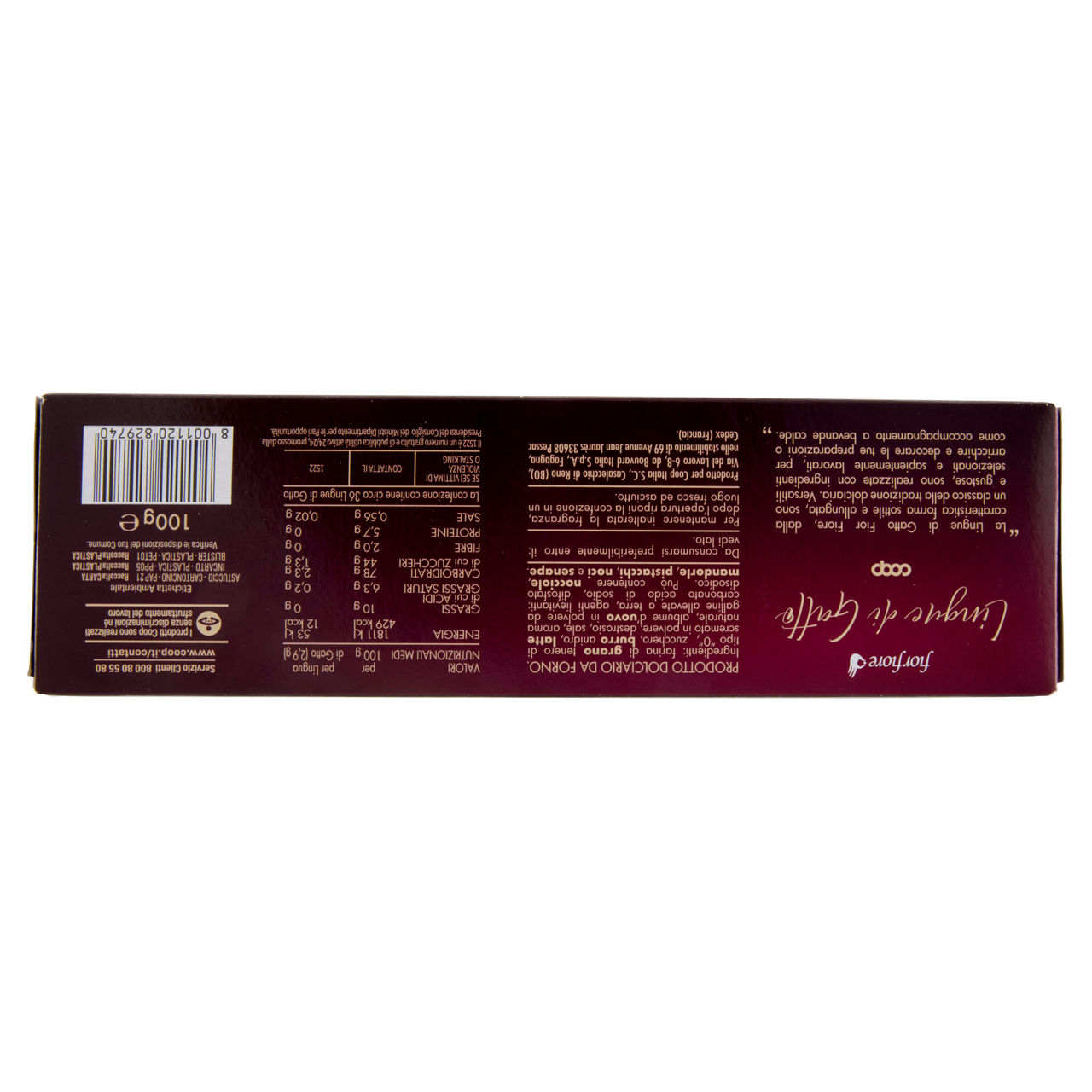 Biscotti lingue di gatto 100 gr - Immagine 31