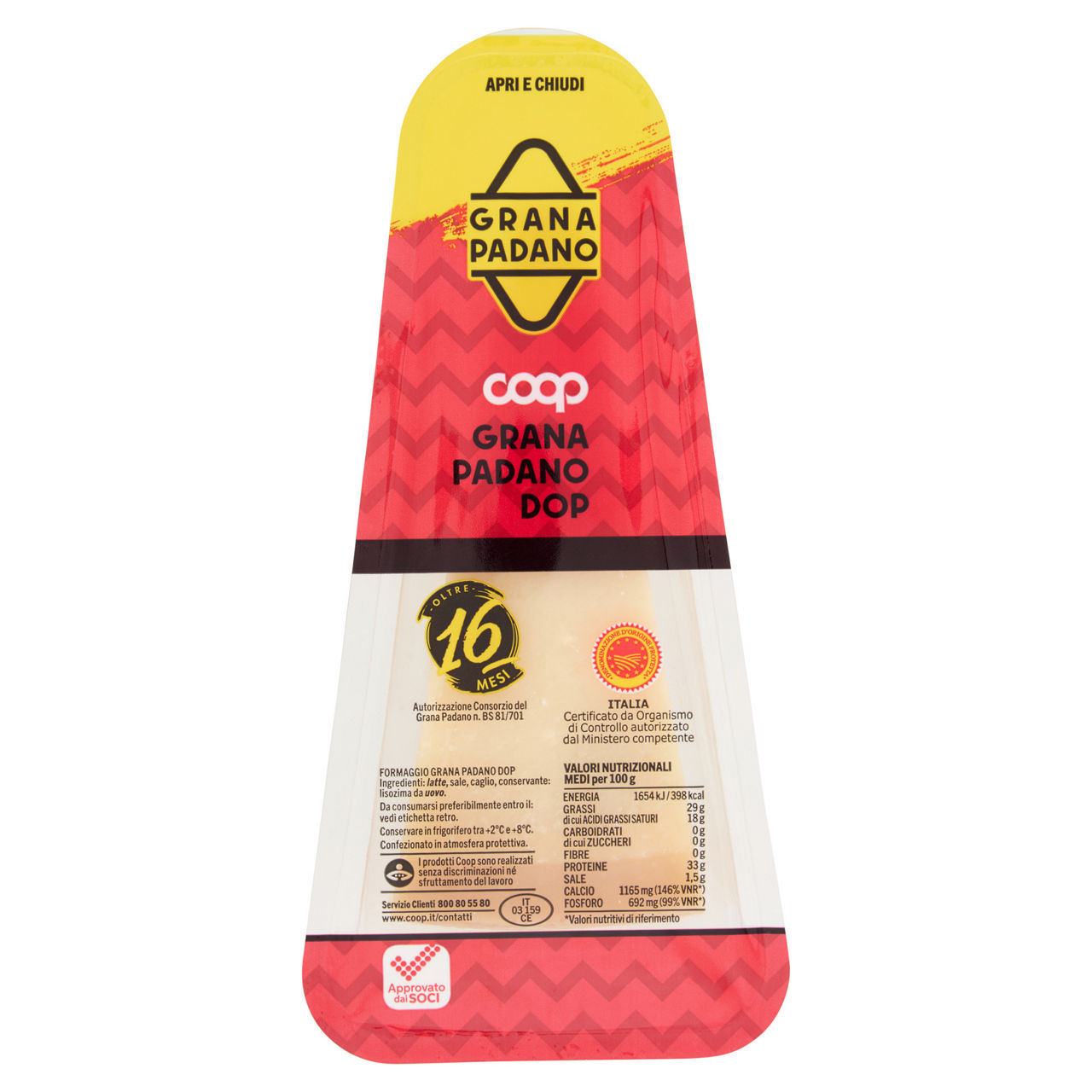 Grana Padano DOP oltre 16 mesi 400 gr - Immagine 11