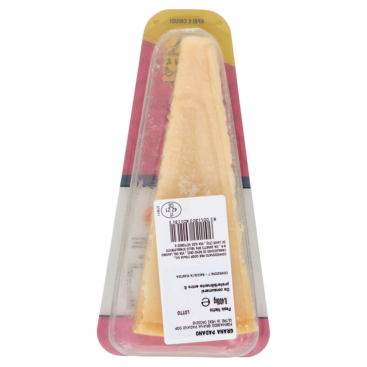 Grana Padano DOP oltre 16 mesi 400 gr - Immagine 41