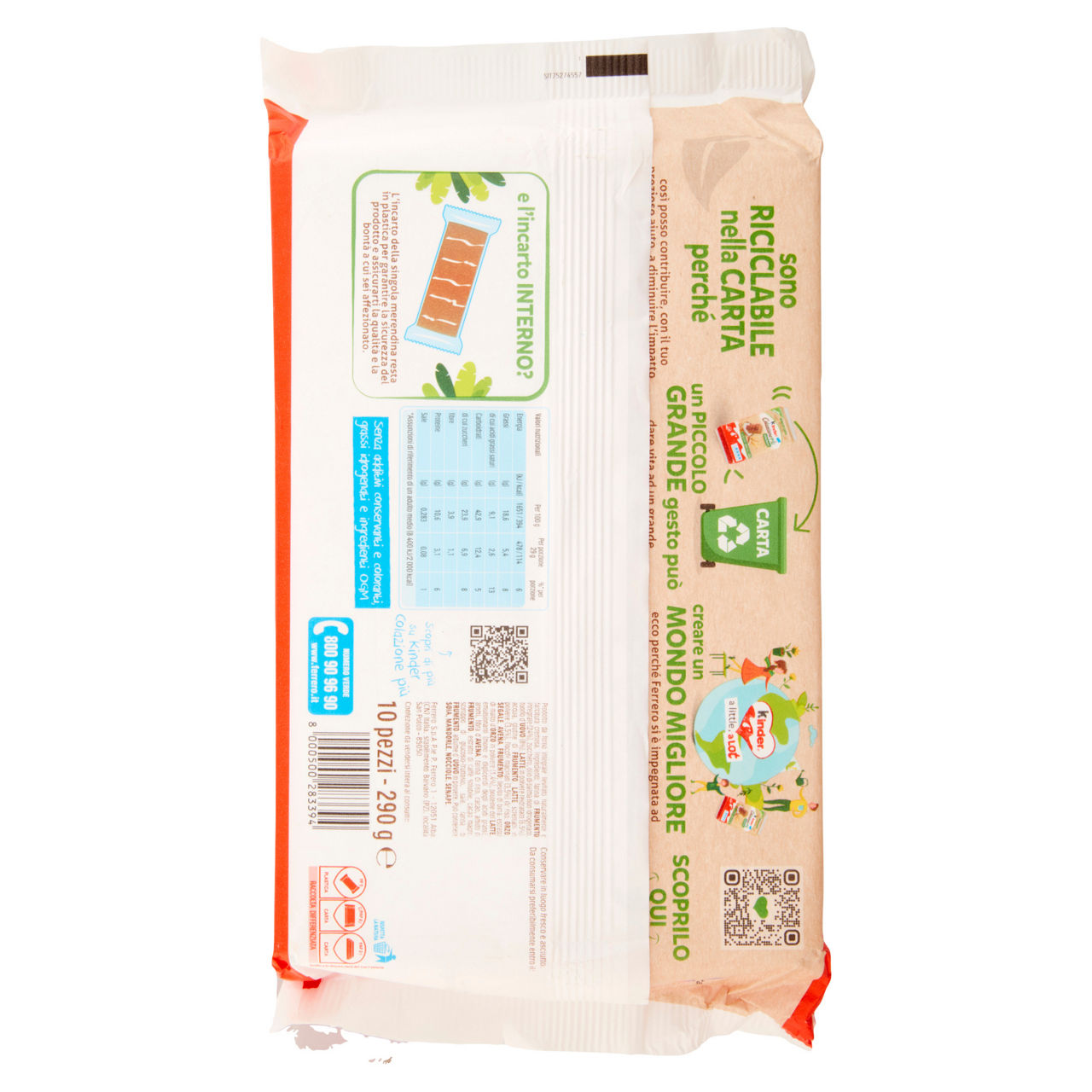Merendine integrali 10 pz 290 gr - Immagine 71