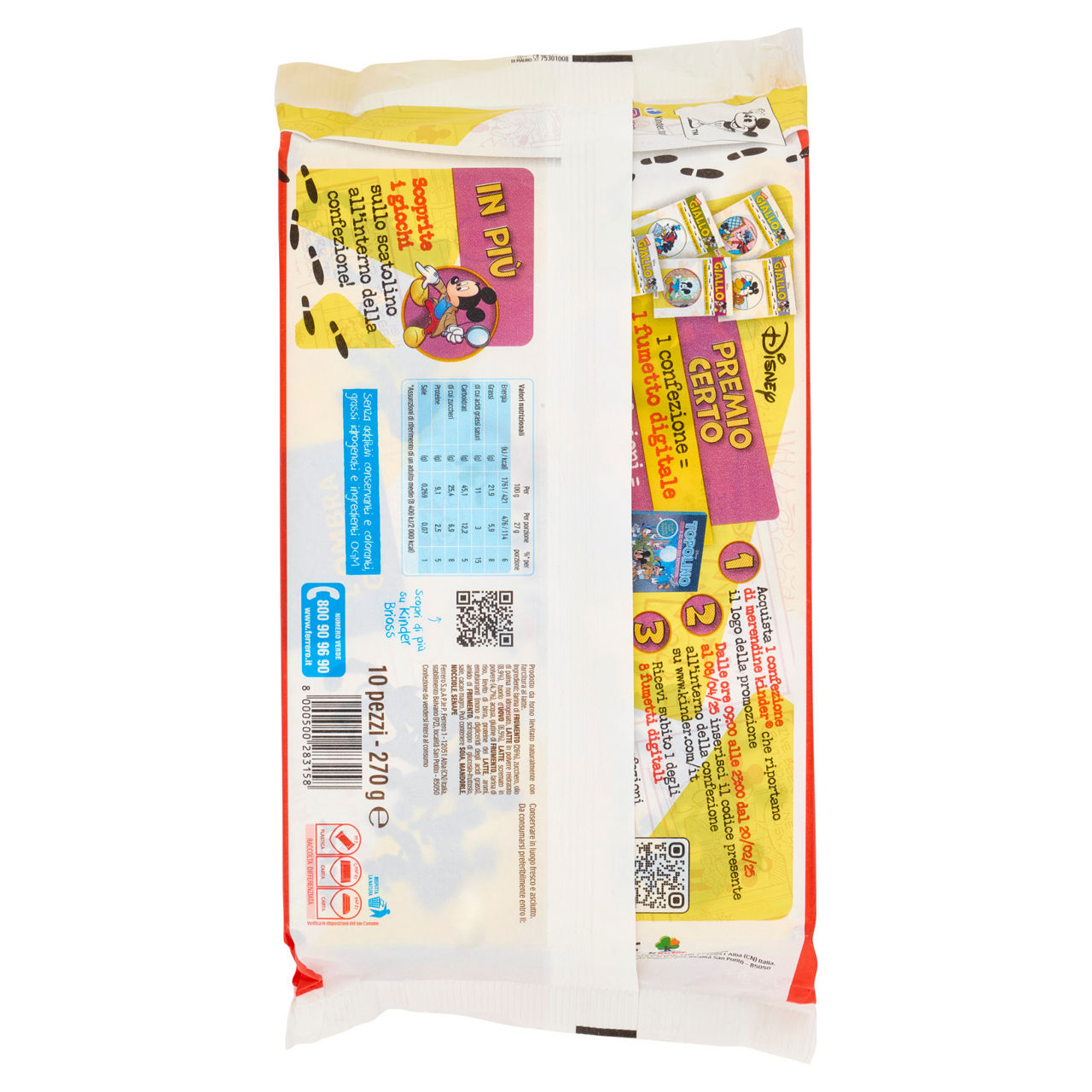 Merendine Brioss 10 pz 270 gr - Immagine 101