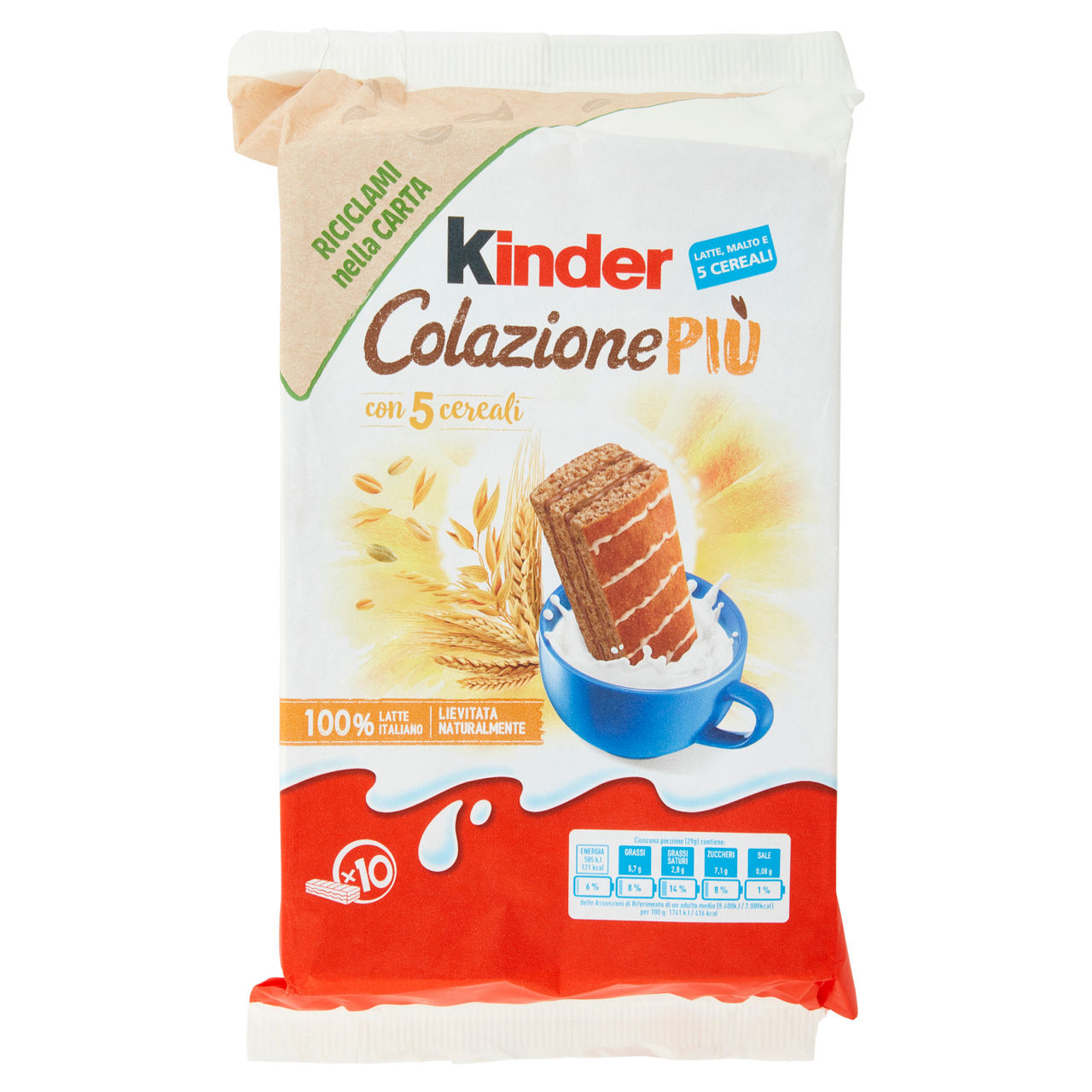 Merendine ai 5 cereali 10 pz x 29 gr - Immagine 11