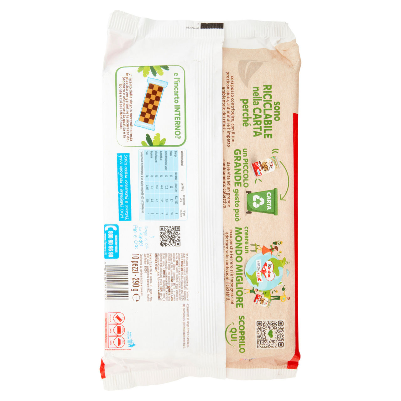 Merendine con pepite di cioccolato fondente 10 pz 290 gr - Immagine 31