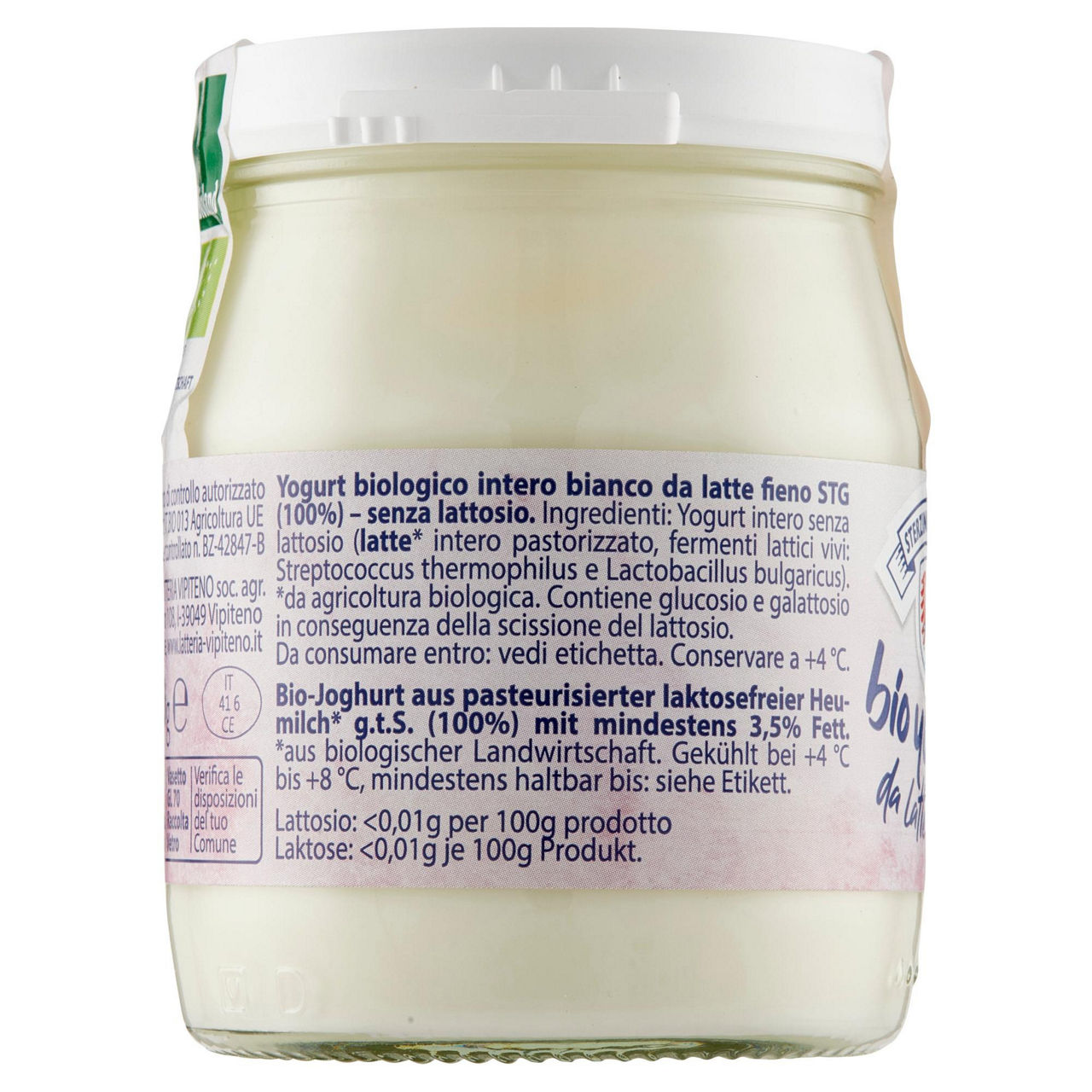 Yogurt intero da Latte Fieno bio bianco 150 gr - Immagine 11