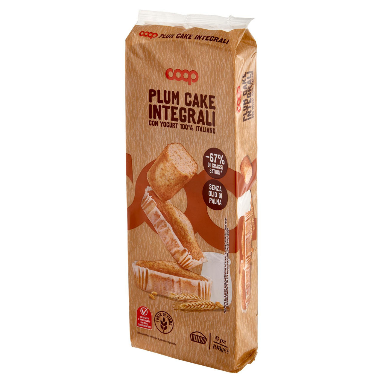 Plumcake integrali con yogurt 6 pz 198 gr - Immagine 51