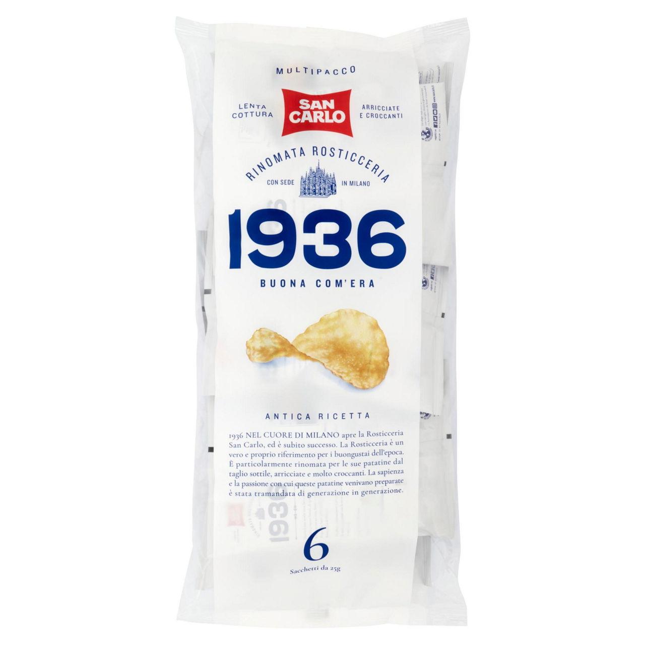 Patatine 6 pz x 25 gr - Immagine 01