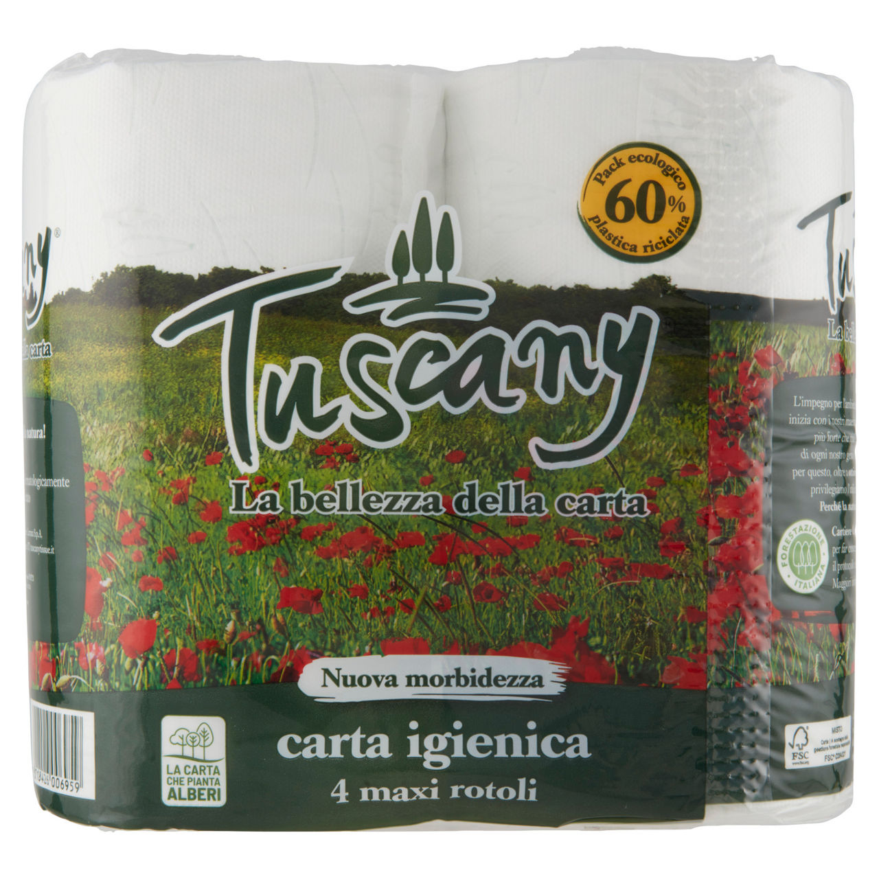 Carta igienica maxi rotoli 2 veli 4 pz - Immagine 51