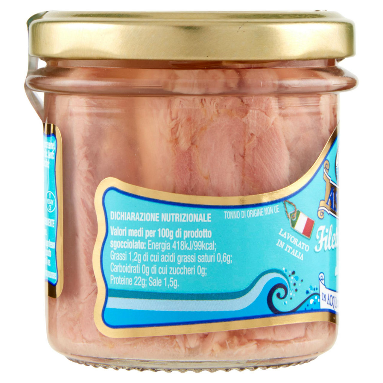 Filetti di tonno al naturale as do mar vaso vetro g 105 - Immagine 11
