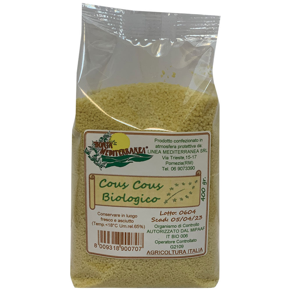 Cous cous bio 400 gr - Immagine 01