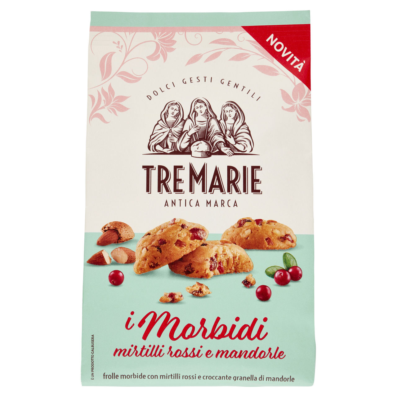 Biscotti mirtilli rossi e mandorle i morbidi 300 gr