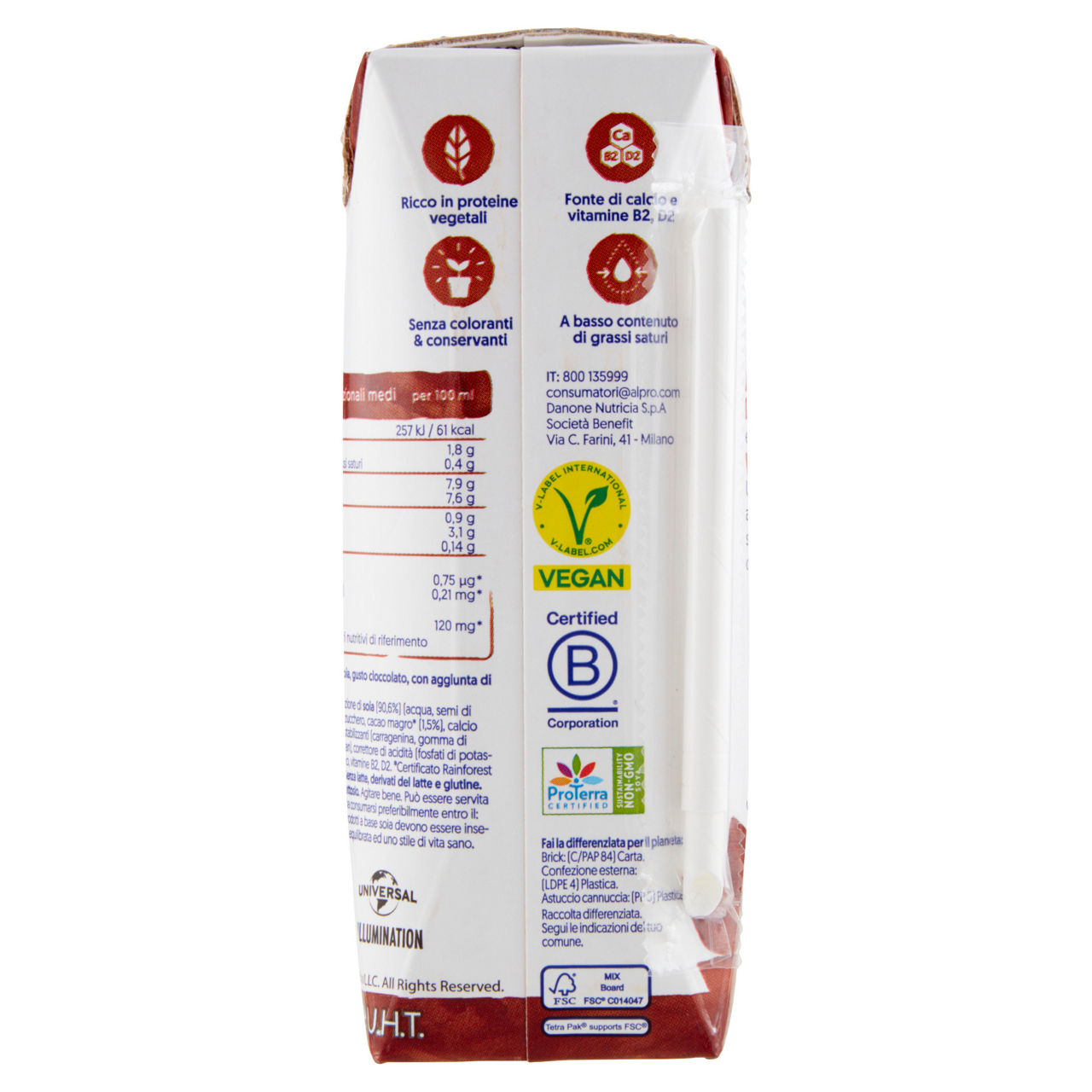 Bevanda di soia gusto cioccolato 250 ml - Immagine 31
