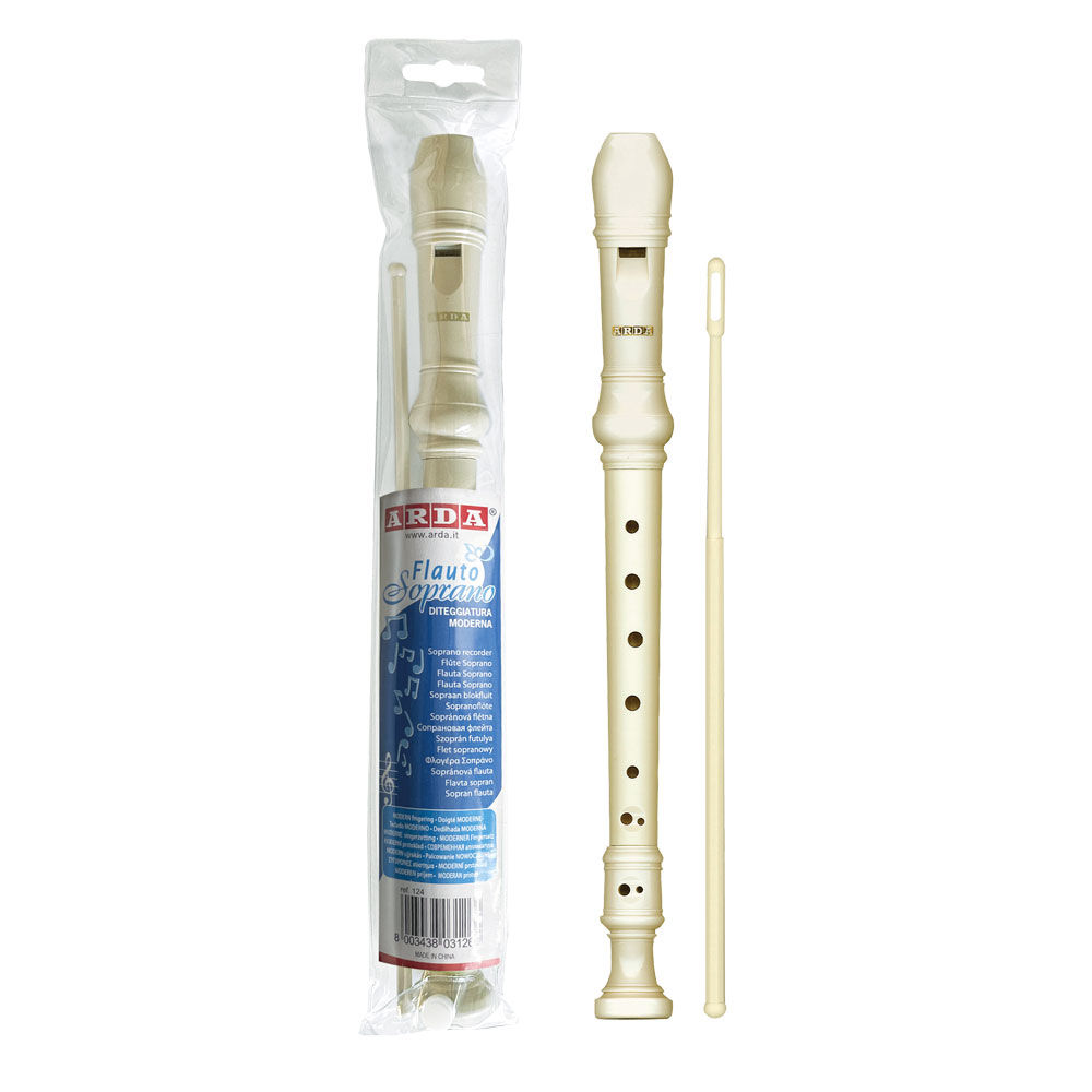 Flauto soprano dolce smontabile