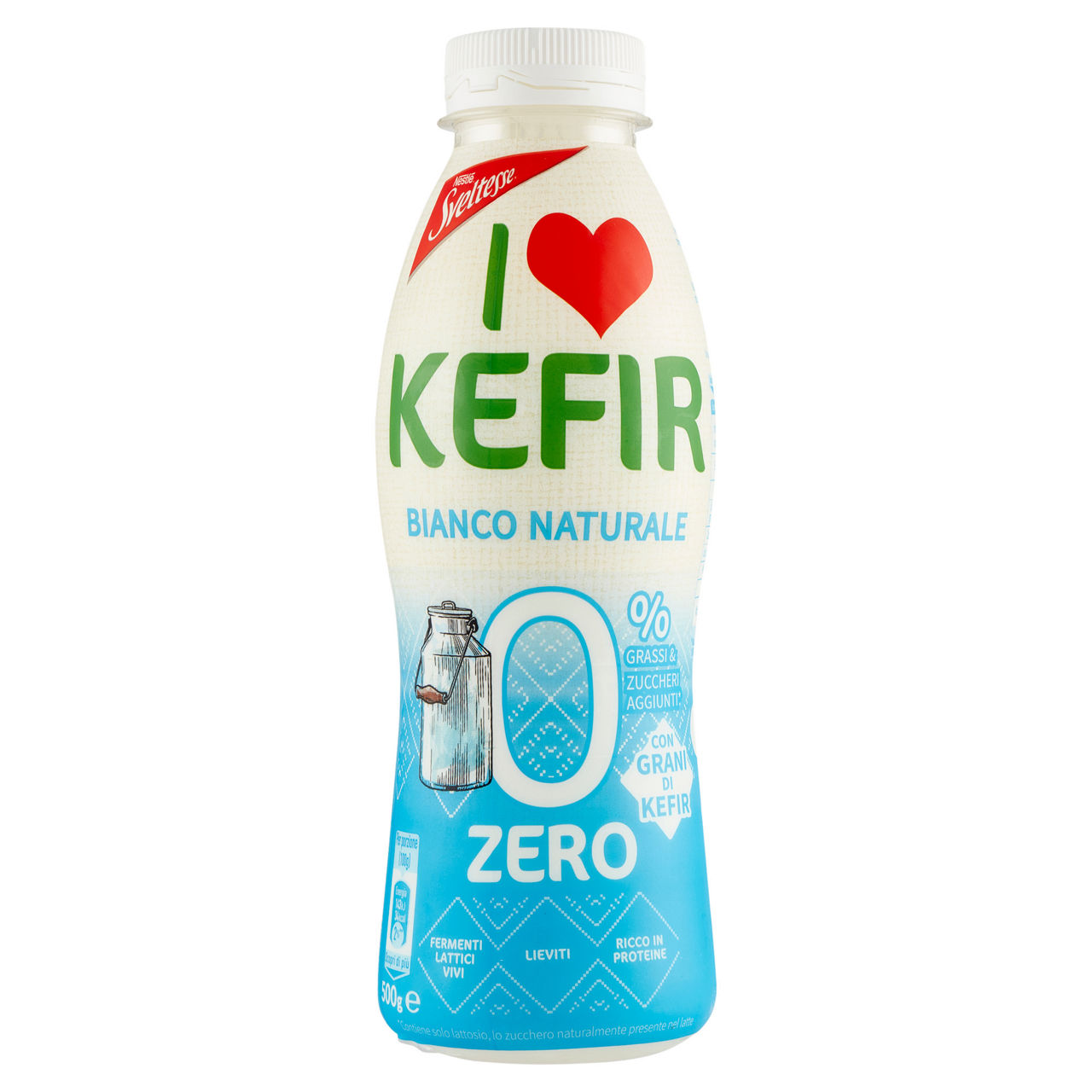 Kefir da bere bianco naturale zero grassi 500 gr - Immagine 01