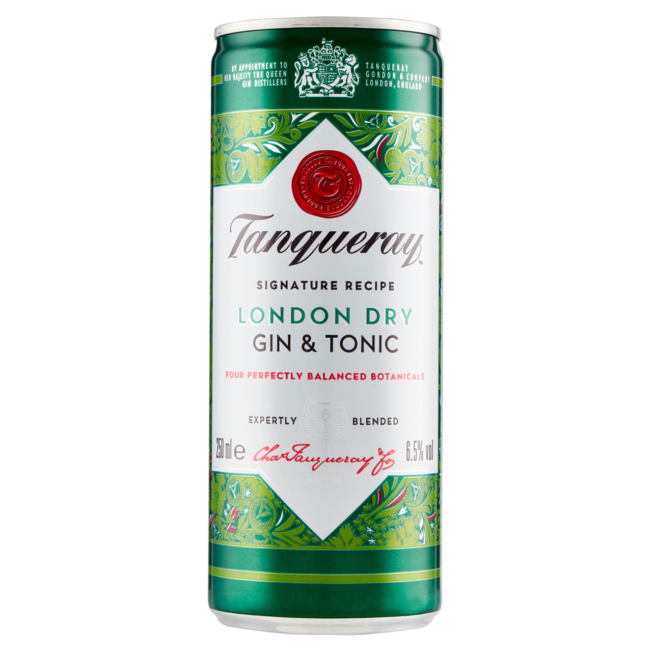 Gin Tanqueray & Tonic in lattina 250 ml - Immagine 01