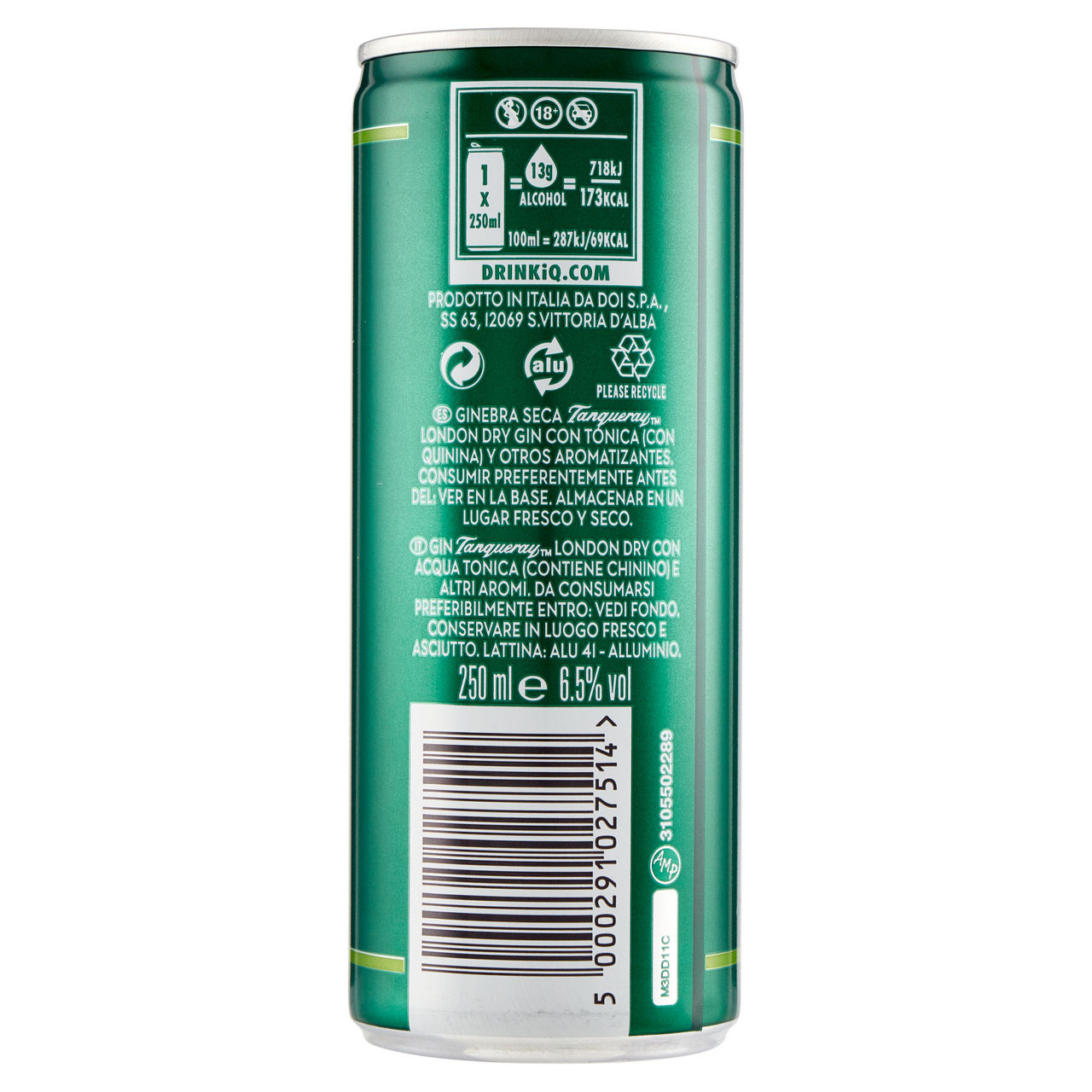 Gin Tanqueray & Tonic in lattina 250 ml - Immagine 21