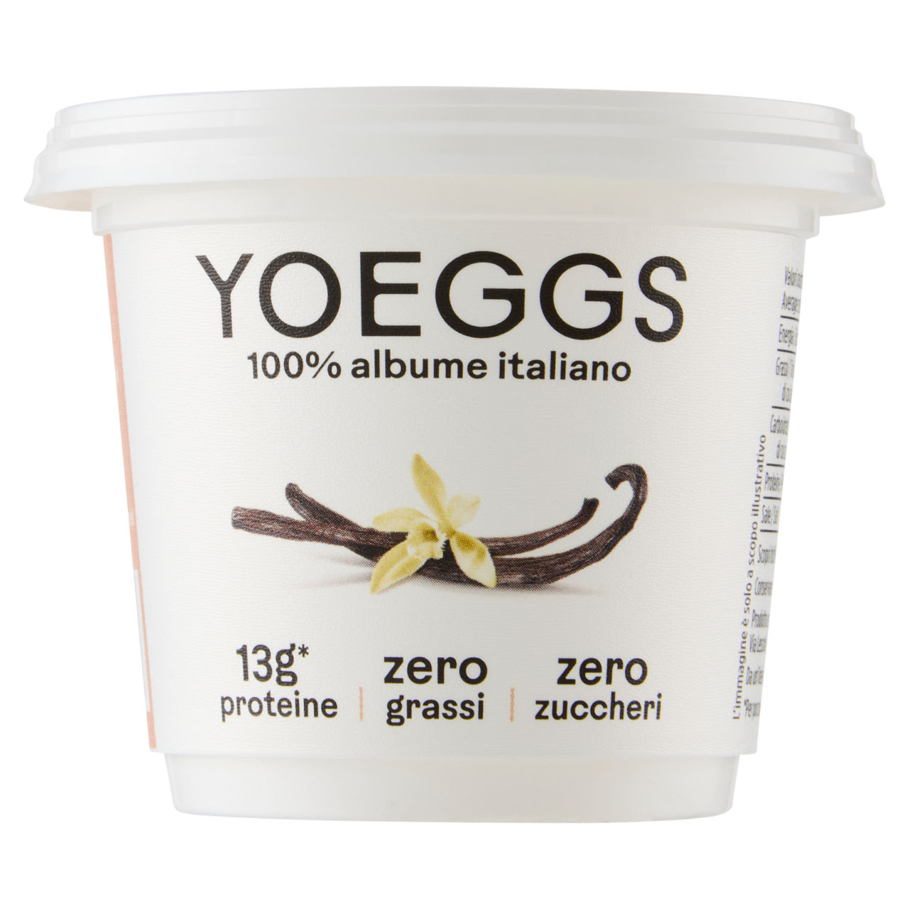 Yogurt di albume gusto vaniglia 125 gr