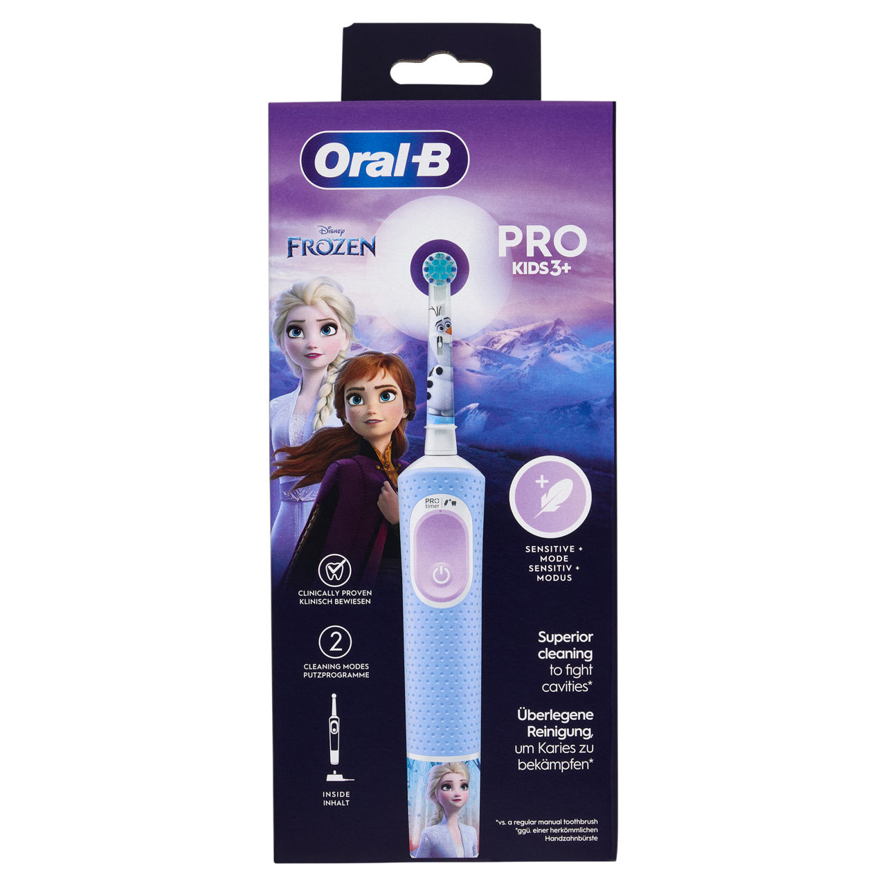 Spazzolino elettrico ricaricabile Pro Kids 3+ Disney Frozen 1 pz
