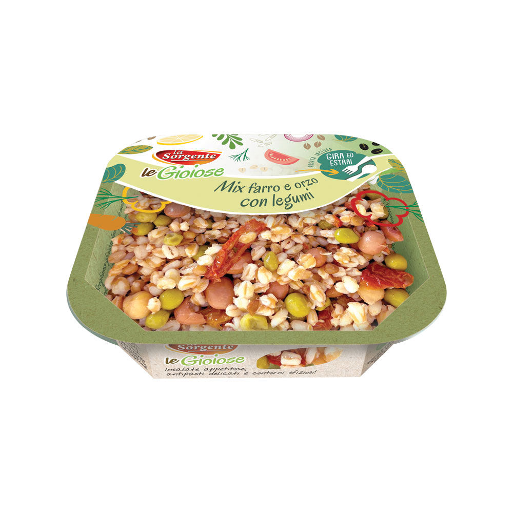 Mix di farro e orzo con legumi 200 gr