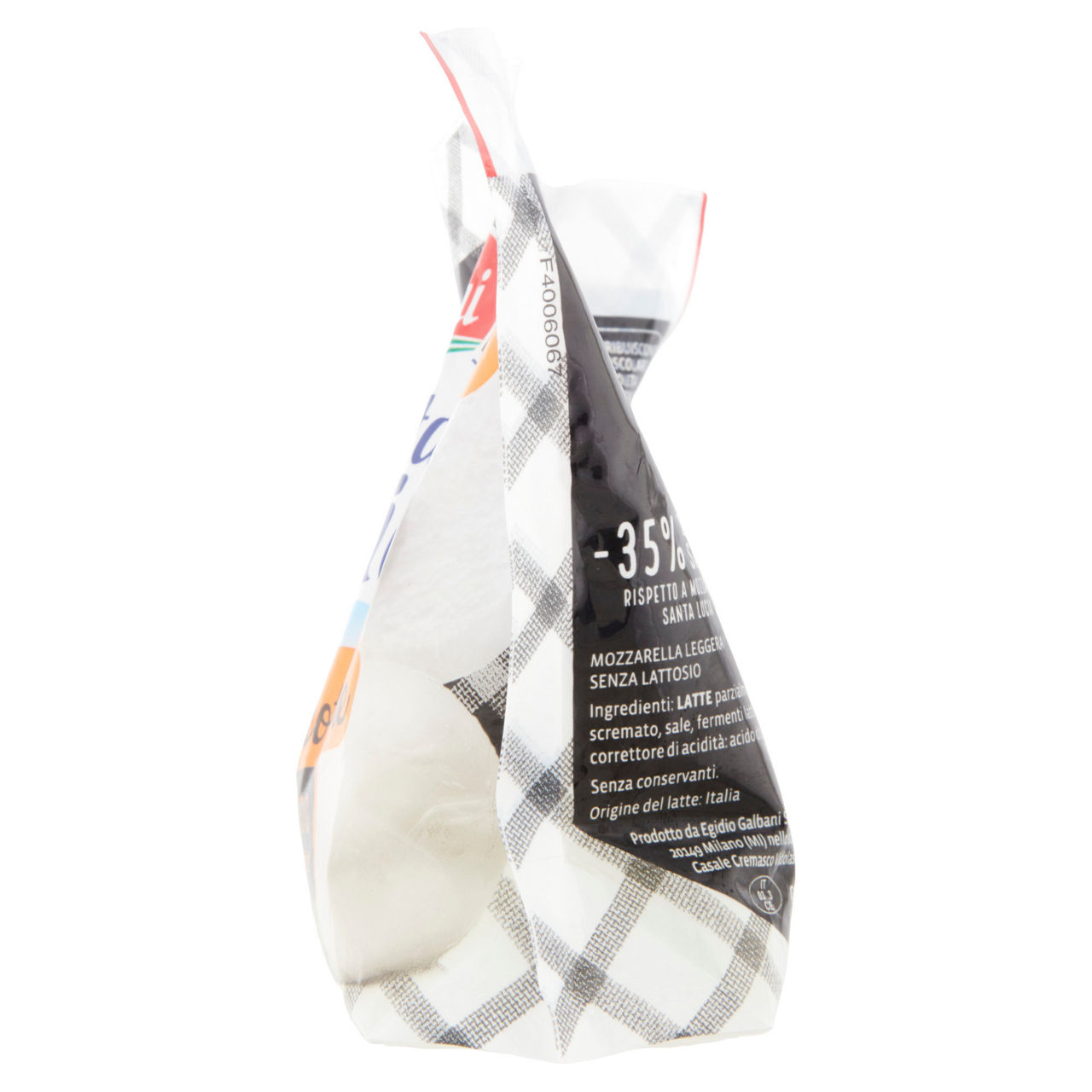 Mozzarella proteica senza lattosio 100 gr - Immagine 51