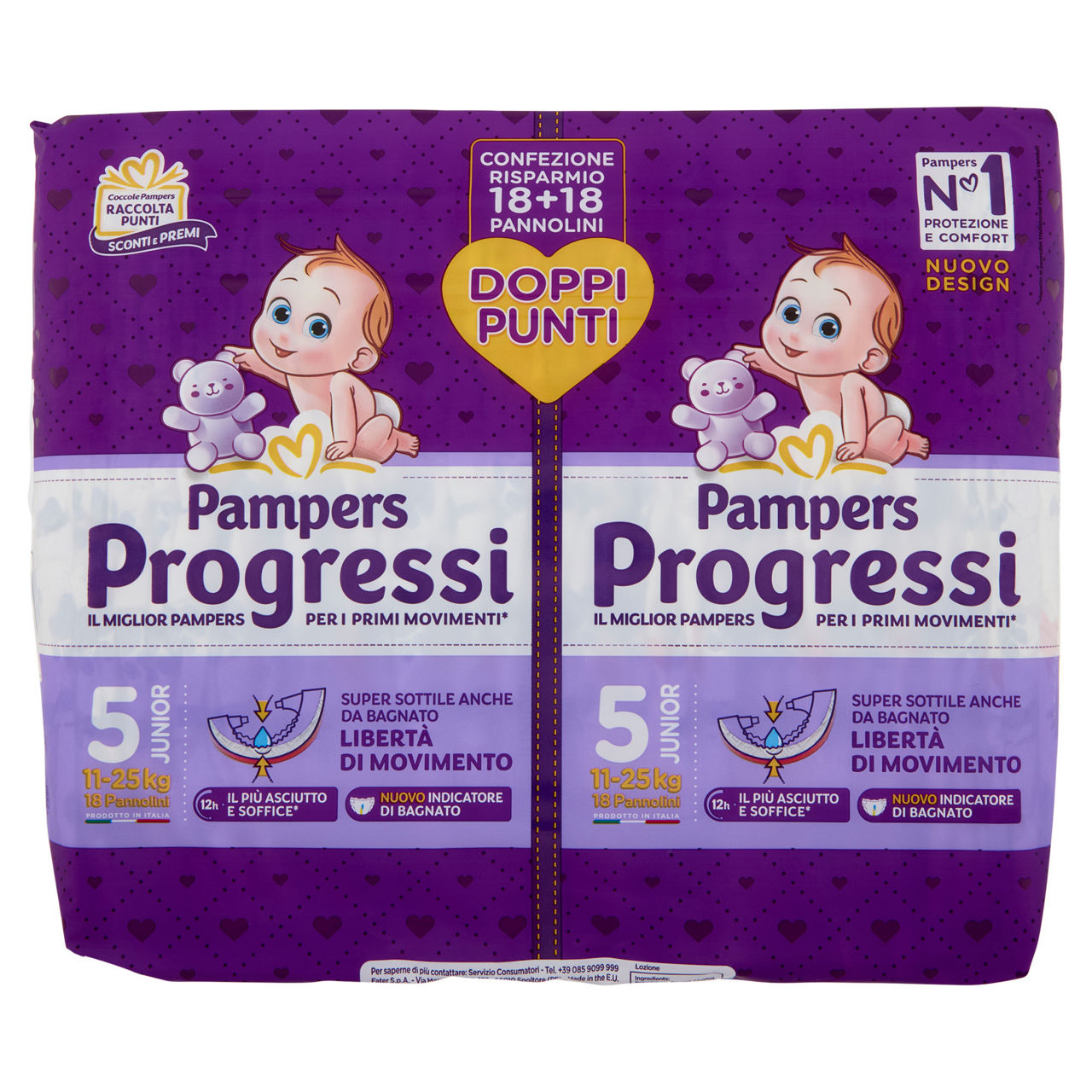 Pannolini junior tg 5 kg 11-25 pz 36