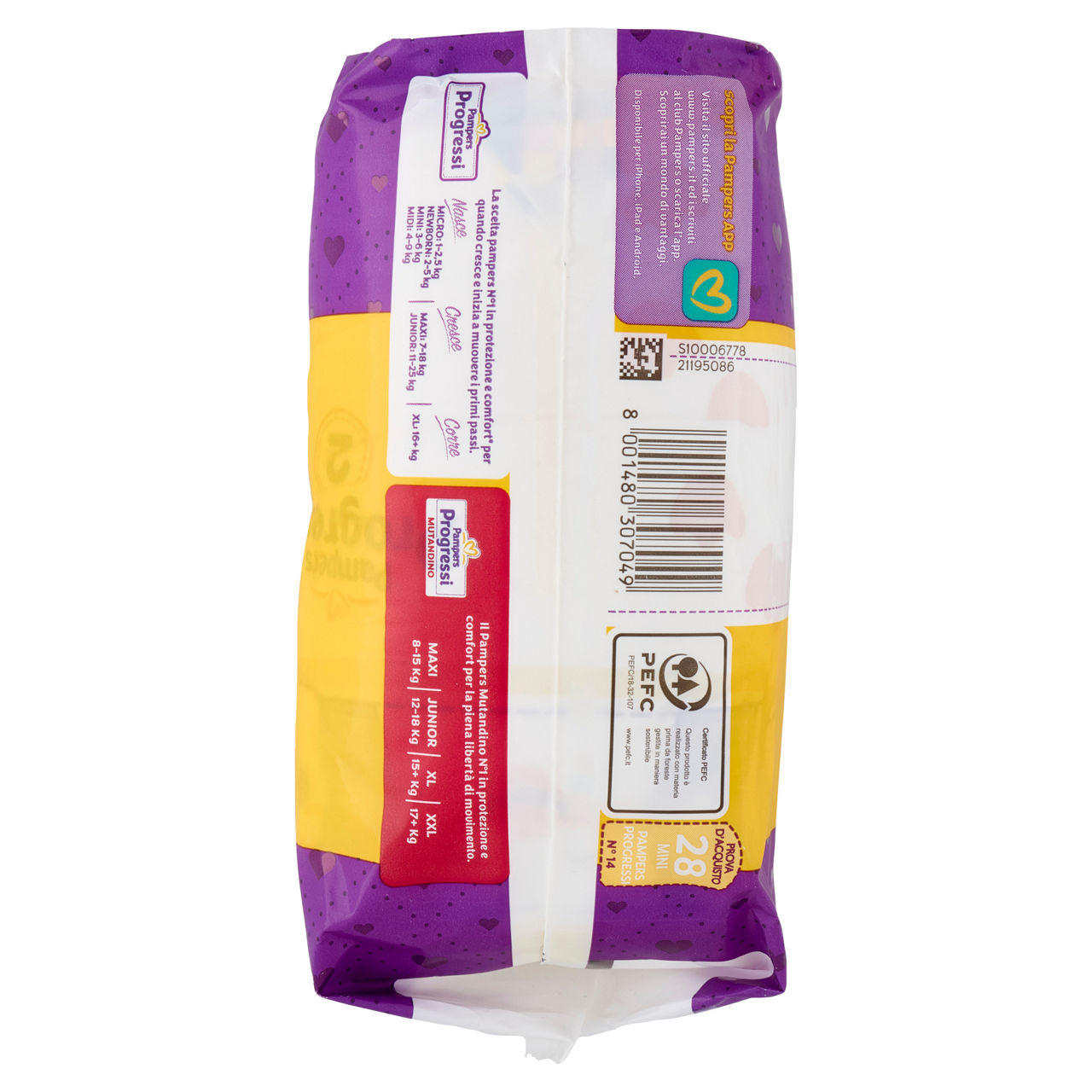 Pannolini mini tg 2 kg 3-6 pz 28 - Immagine 11