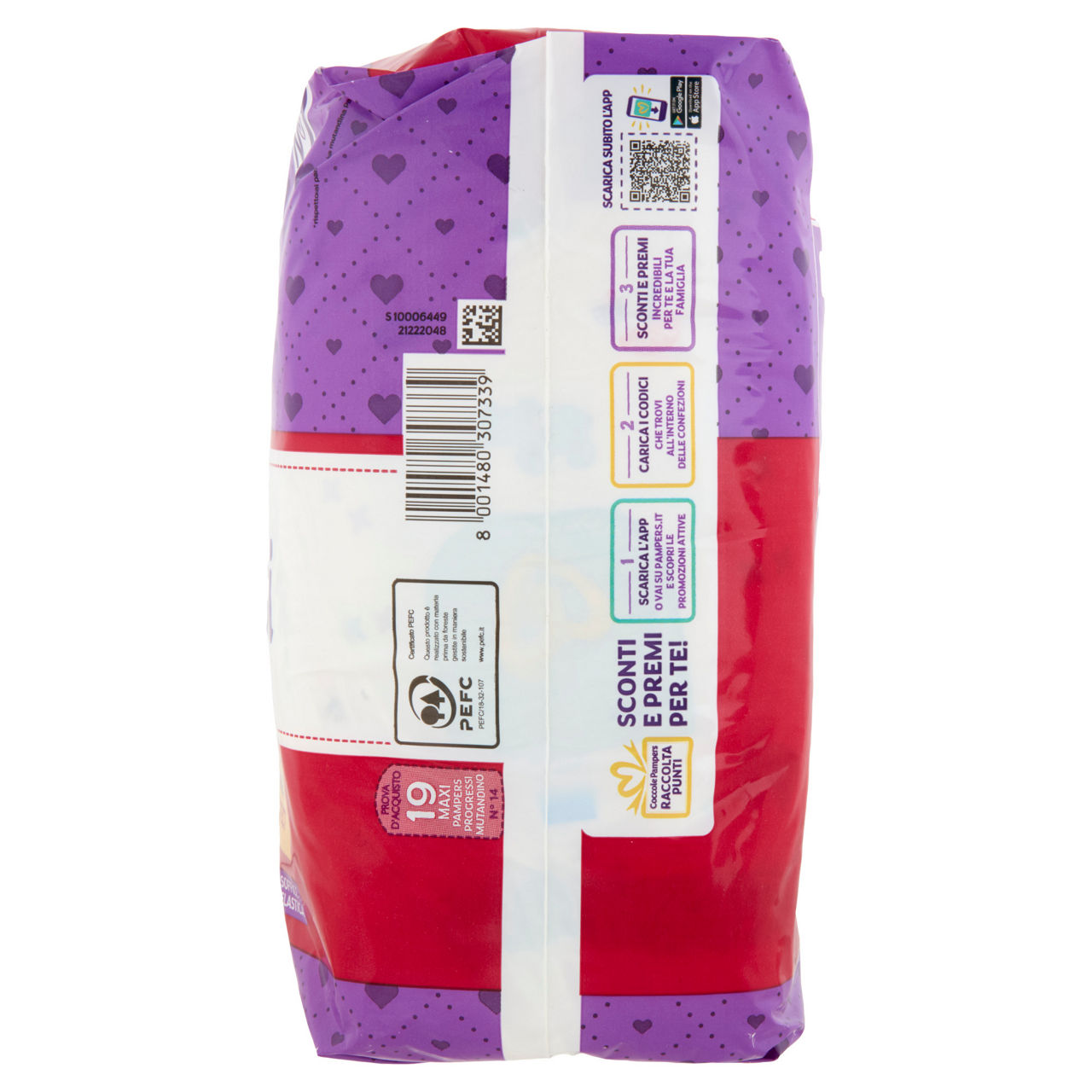 Pannolini mutandino maxi tg 4 kg 8-15 pz 19 - Immagine 11