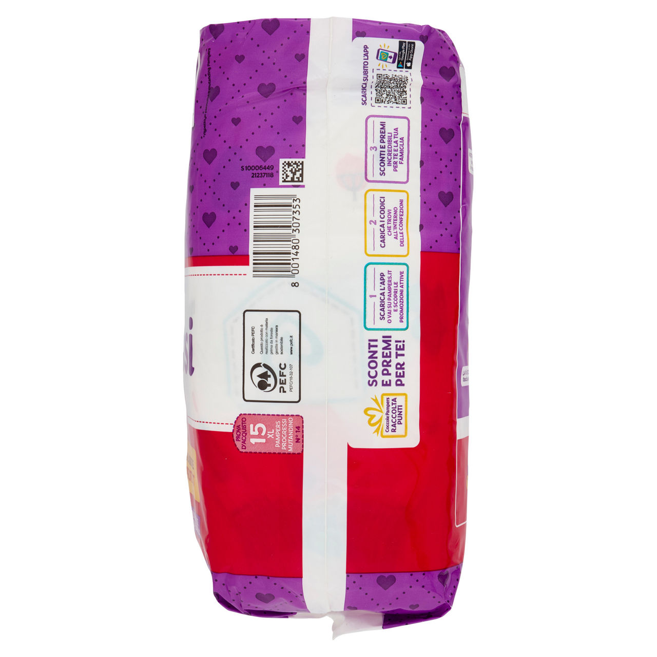 Pannolini mutandino xl tg 6 kg 15+ pz 15 - Immagine 41