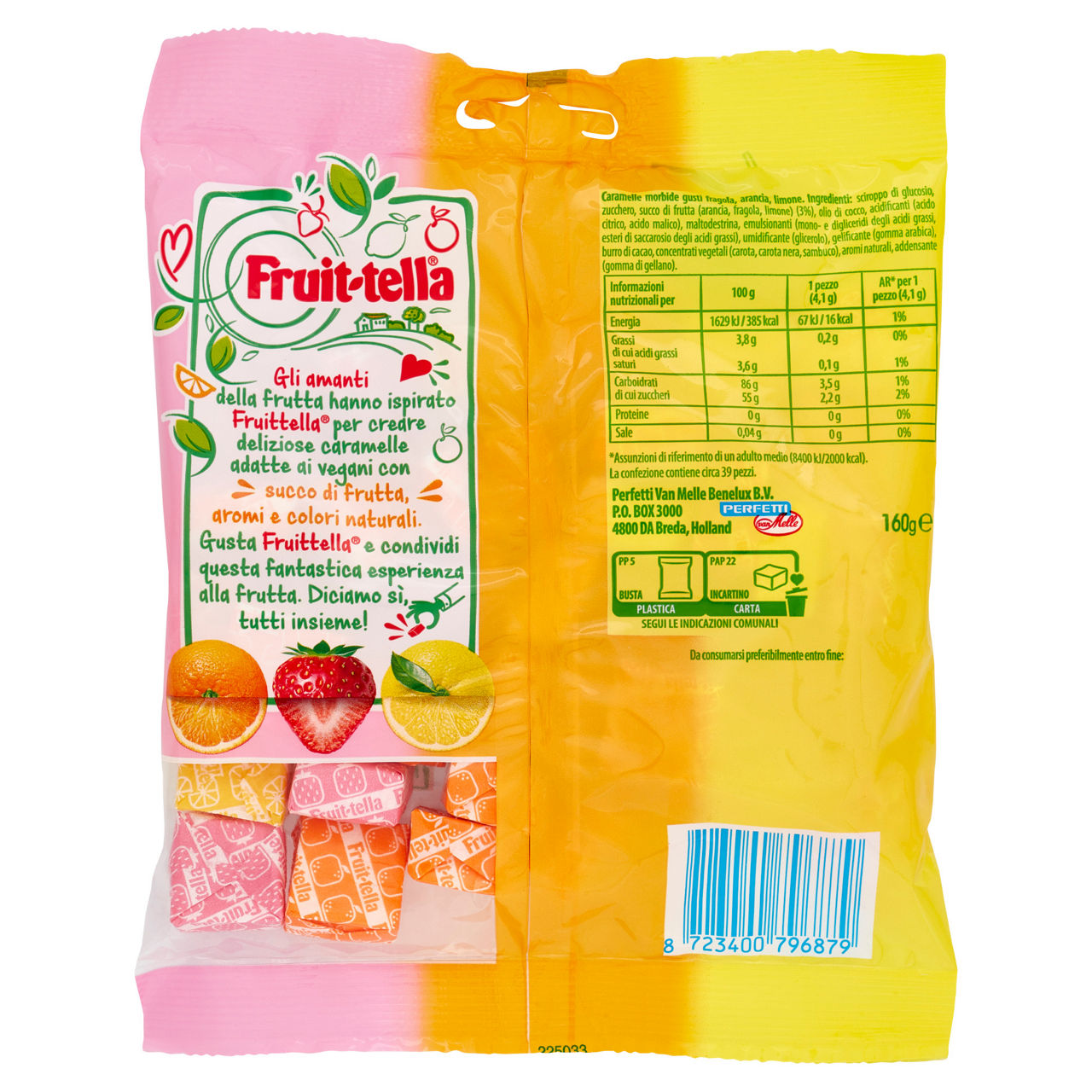 Caramelle morbide assortite alla frutta 160 gr - Immagine 41
