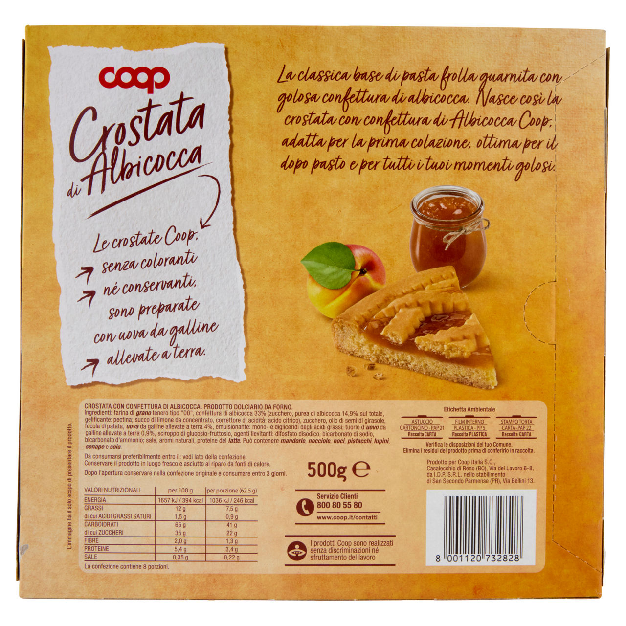 Crostata di albicocche 500 gr - Immagine 11