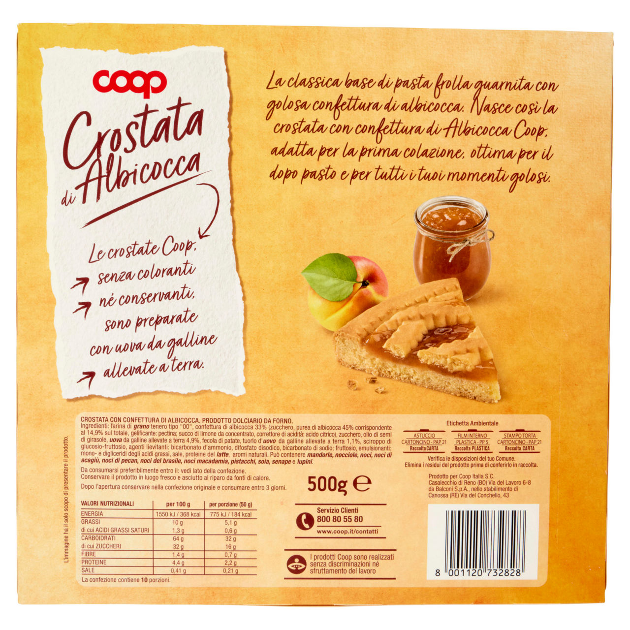 Crostata di albicocche 500 gr - Immagine 111